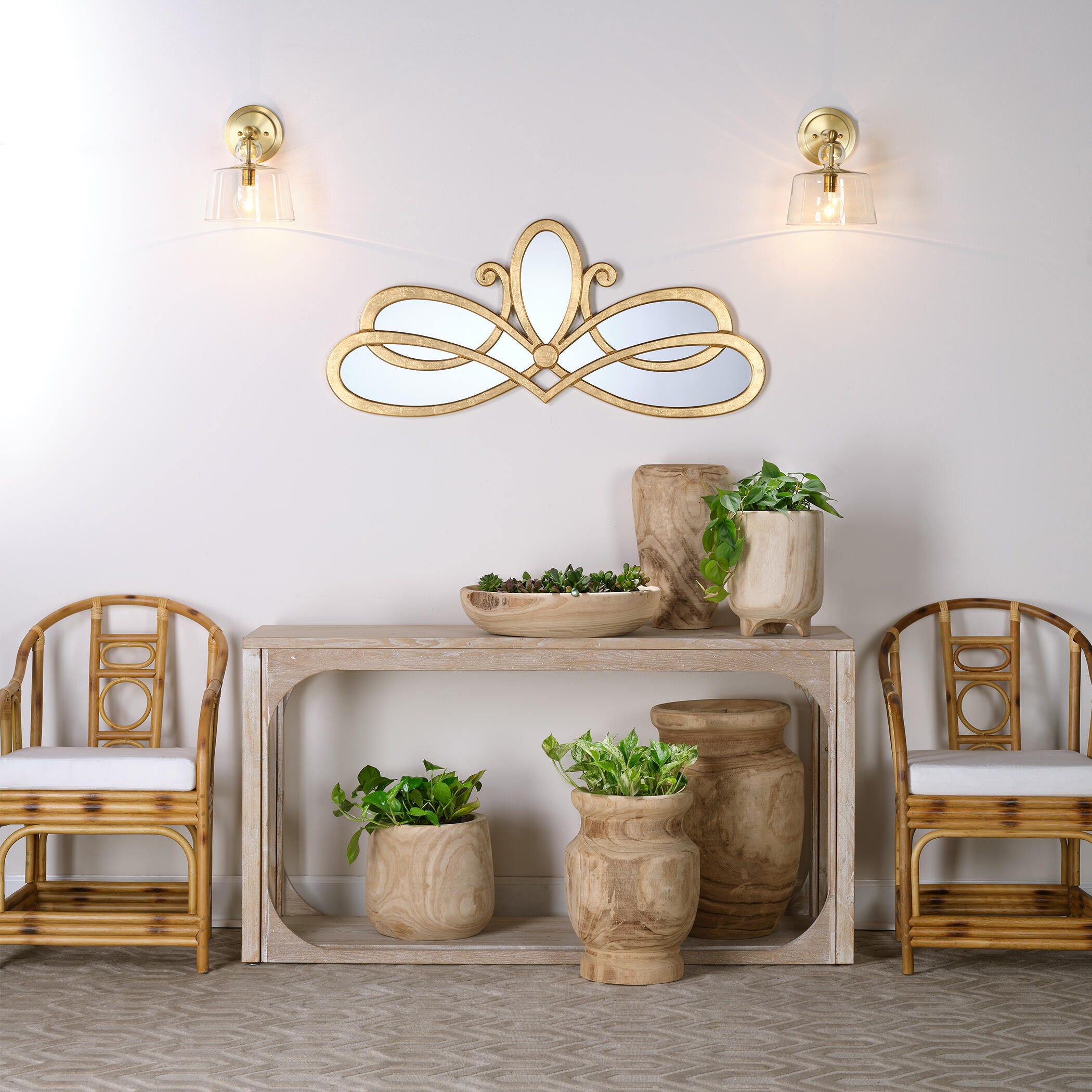 Relaxed Elegance Lyra Console Table, , large
