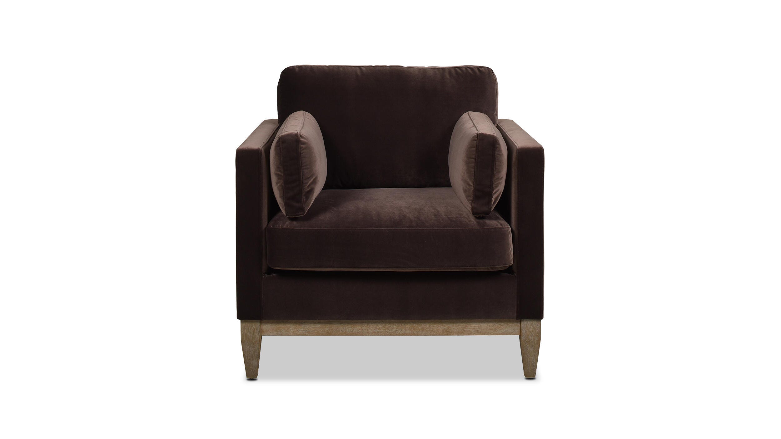 Jennifer Taylor Home Knox Arm Chair, Deep Brown, large