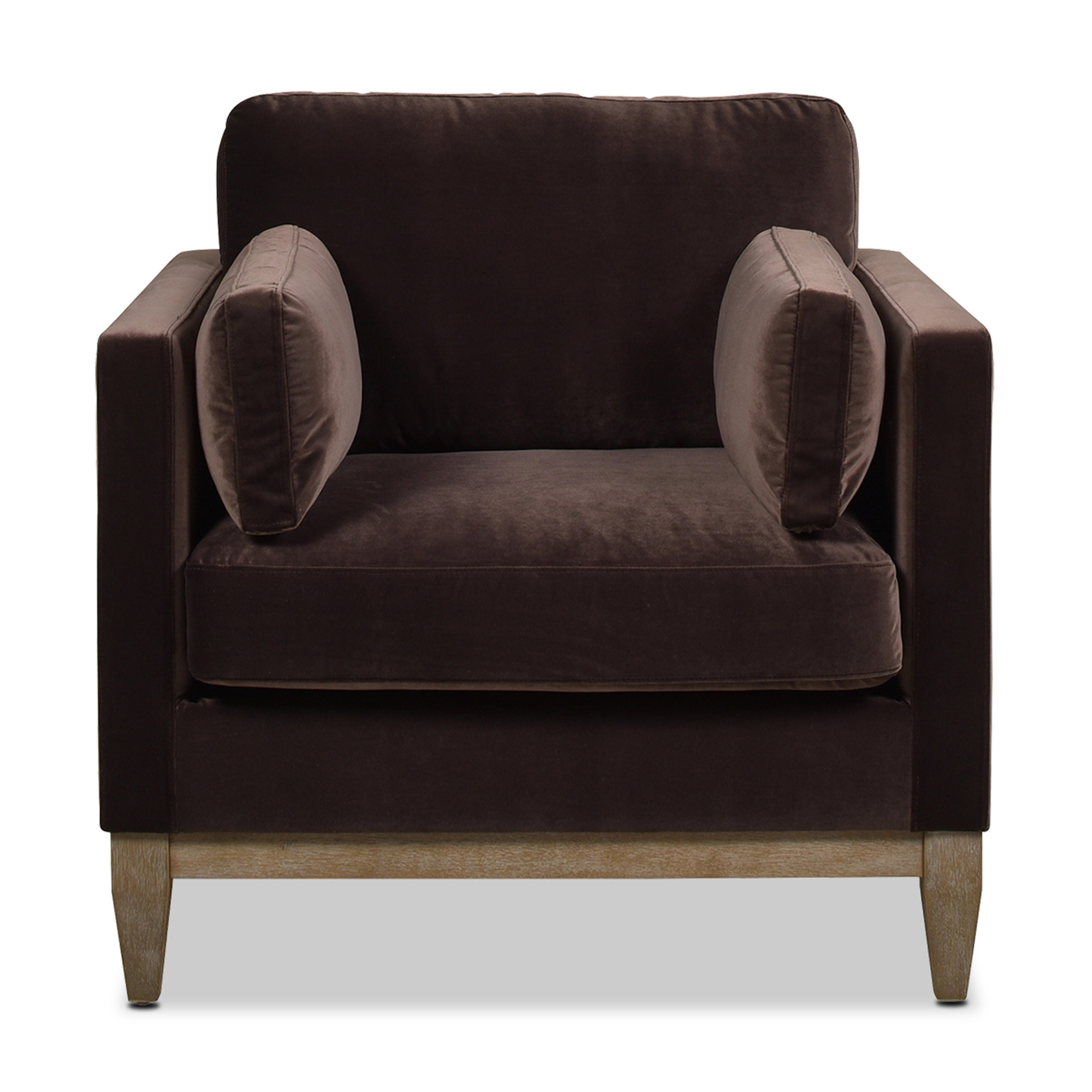 Jennifer Taylor Home Knox Knox Arm Chair, Deep Brown, large