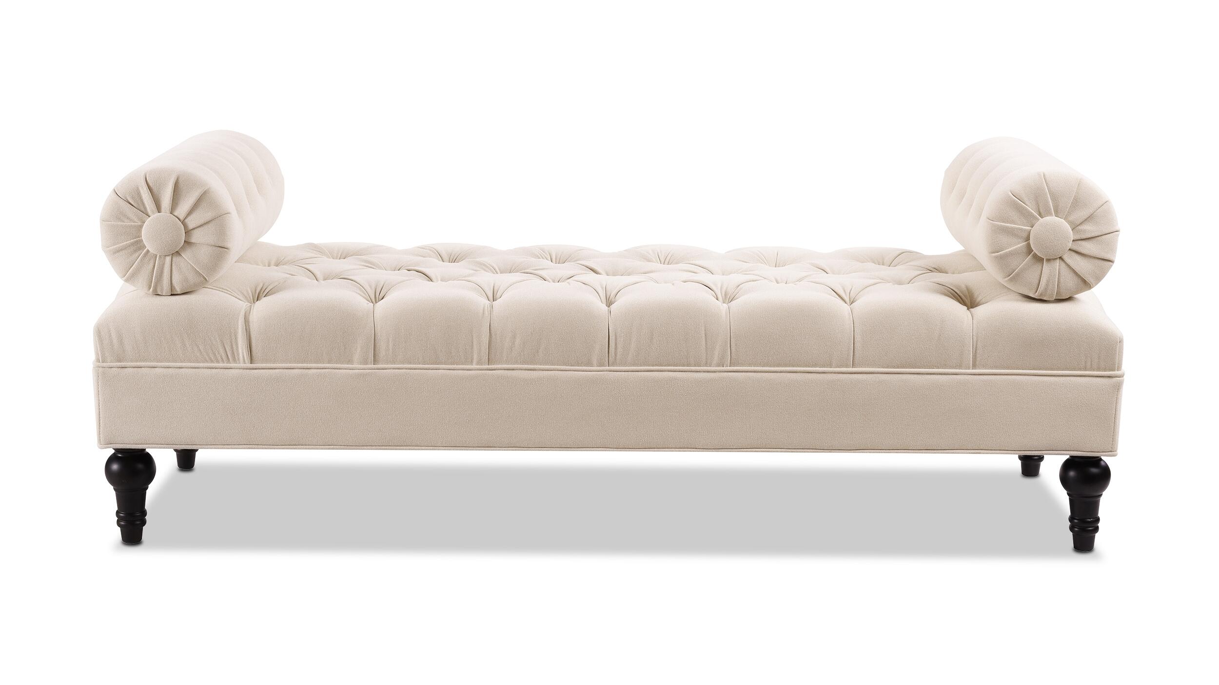 Lewis Lewis Bolster Arm Entryway Bench, , large