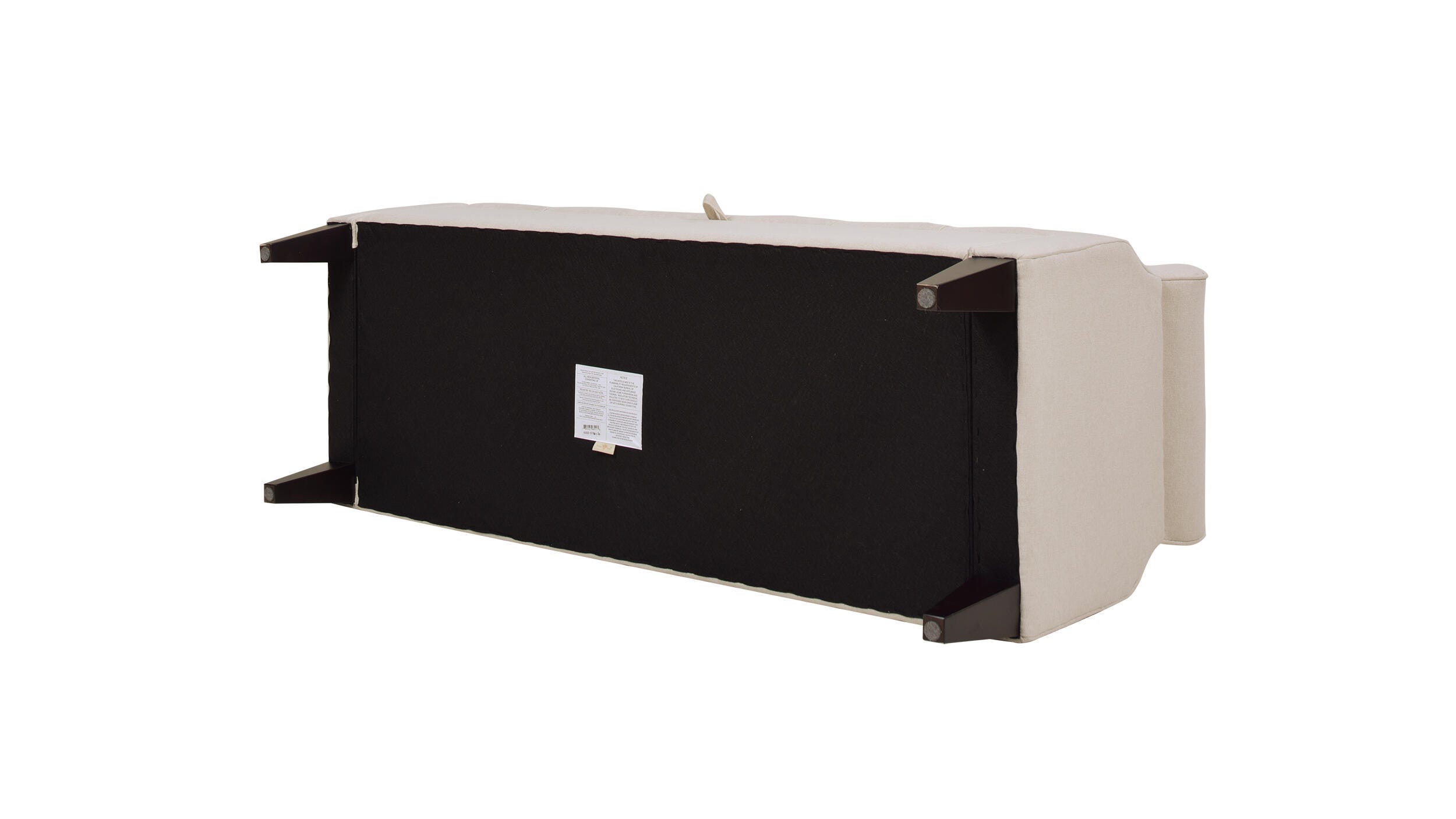 Jennifer Taylor Home Jacqueline Jacqueline Roll Arm Storage Bench, , large