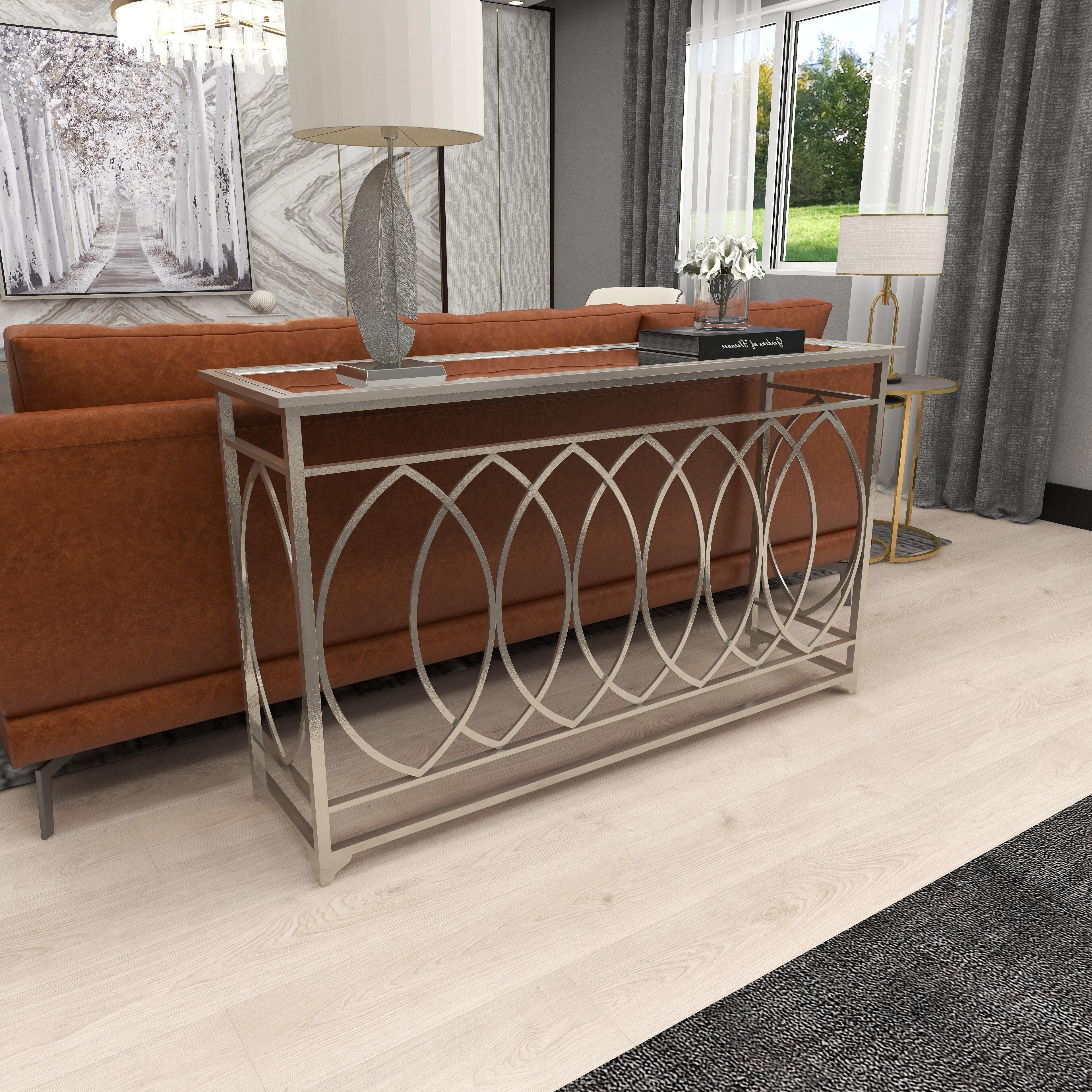 Geometric Console Table | Ashley