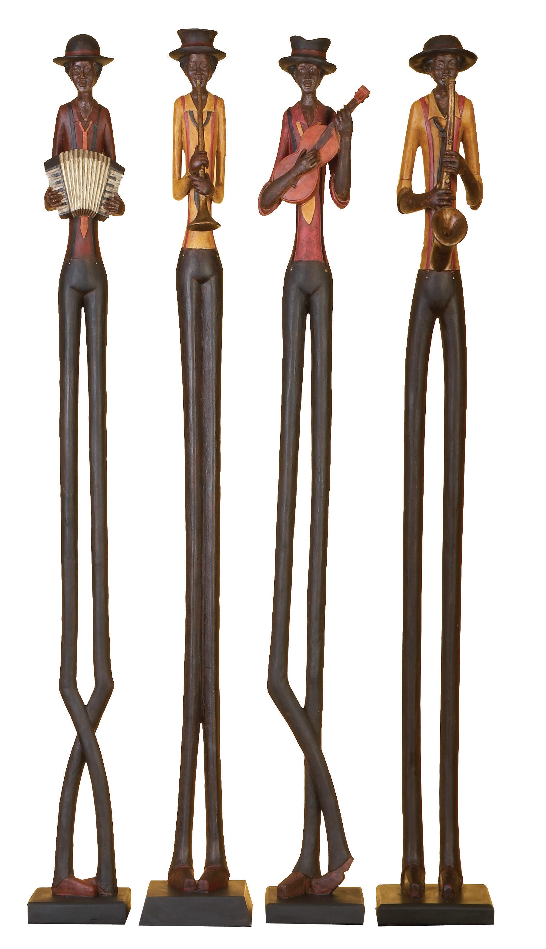 Bayberry Lane Eclectic Jazz Band Musician Sculpture Set | Ashley
