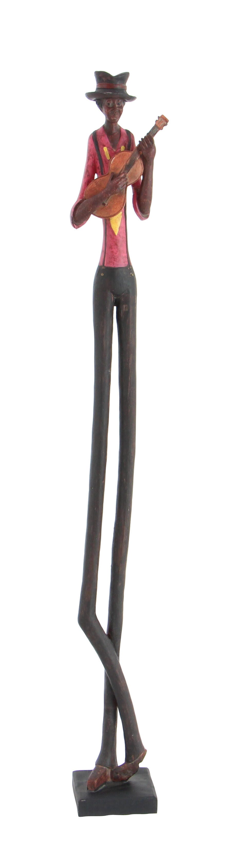 Bayberry Lane Eclectic Jazz Band Musician Sculpture Set, Dark Brown, large