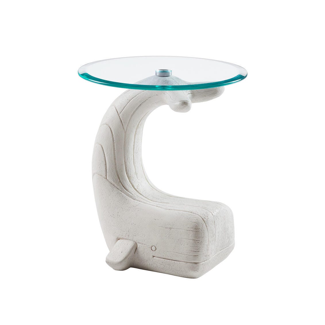 Linon Larson Whale Side Table, , large