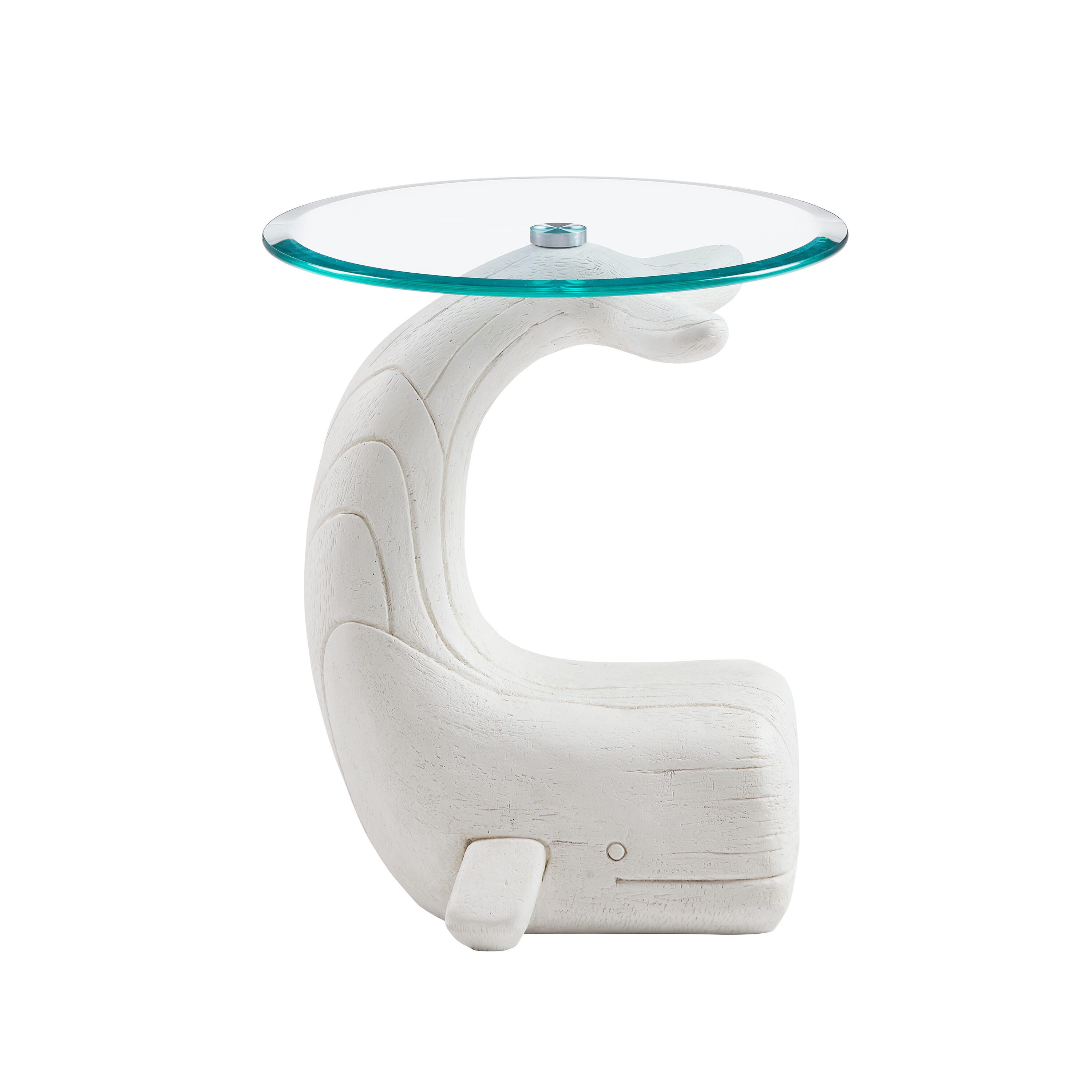 Linon Larson Whale Side Table, , large