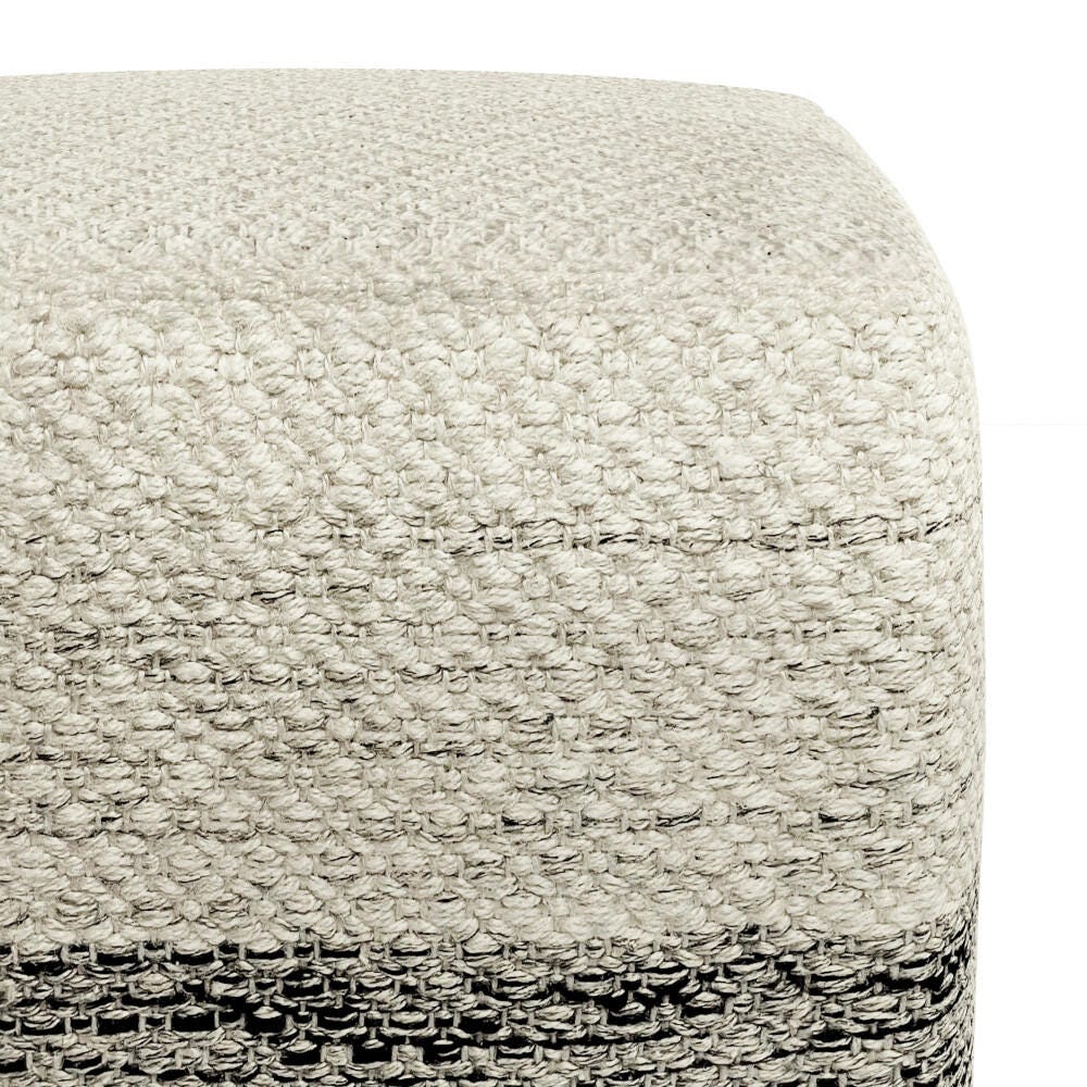Simpli Home Macie Macie Square Woven Pouf, , large