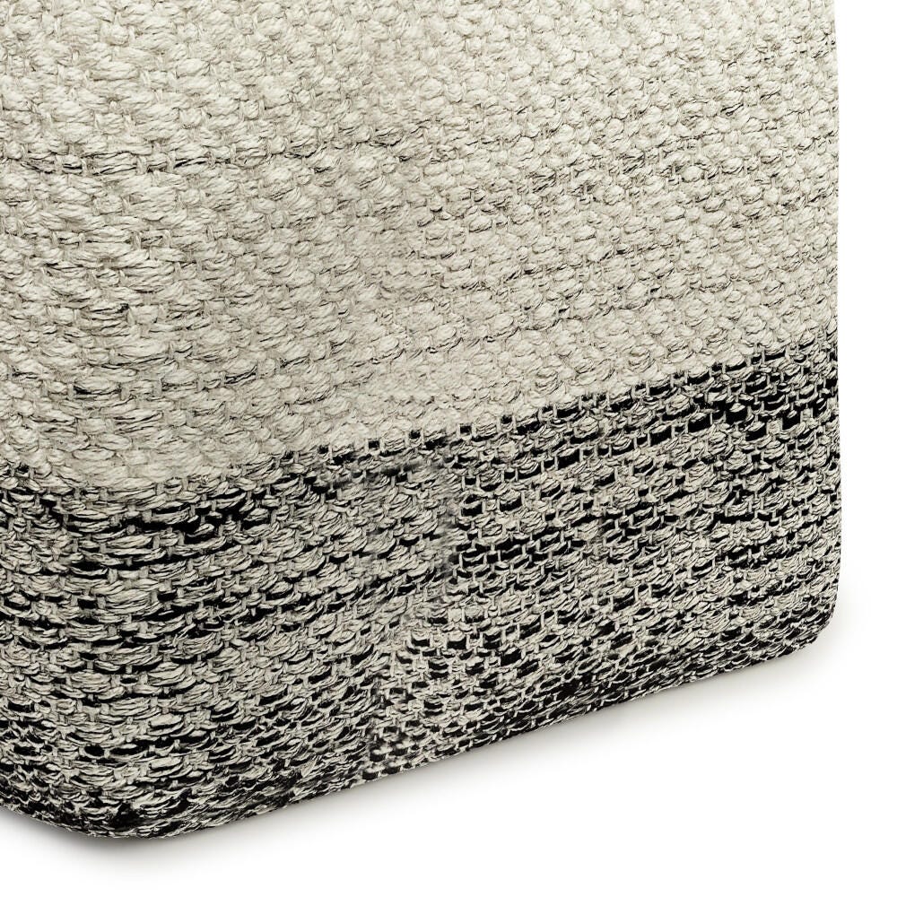 Simpli Home Macie Macie Square Woven Pouf, , large