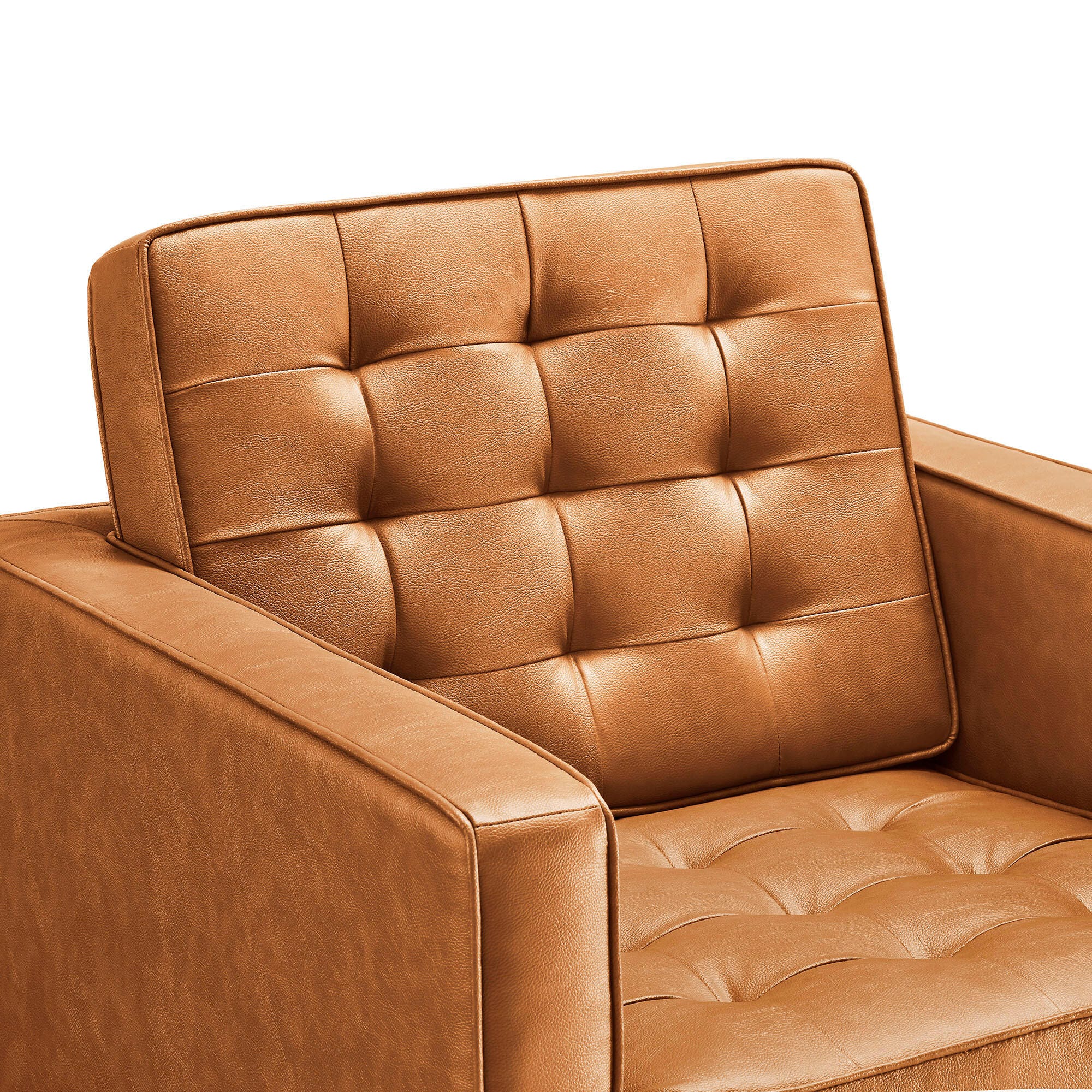 Modway Loft Accent Chair, Tan, large