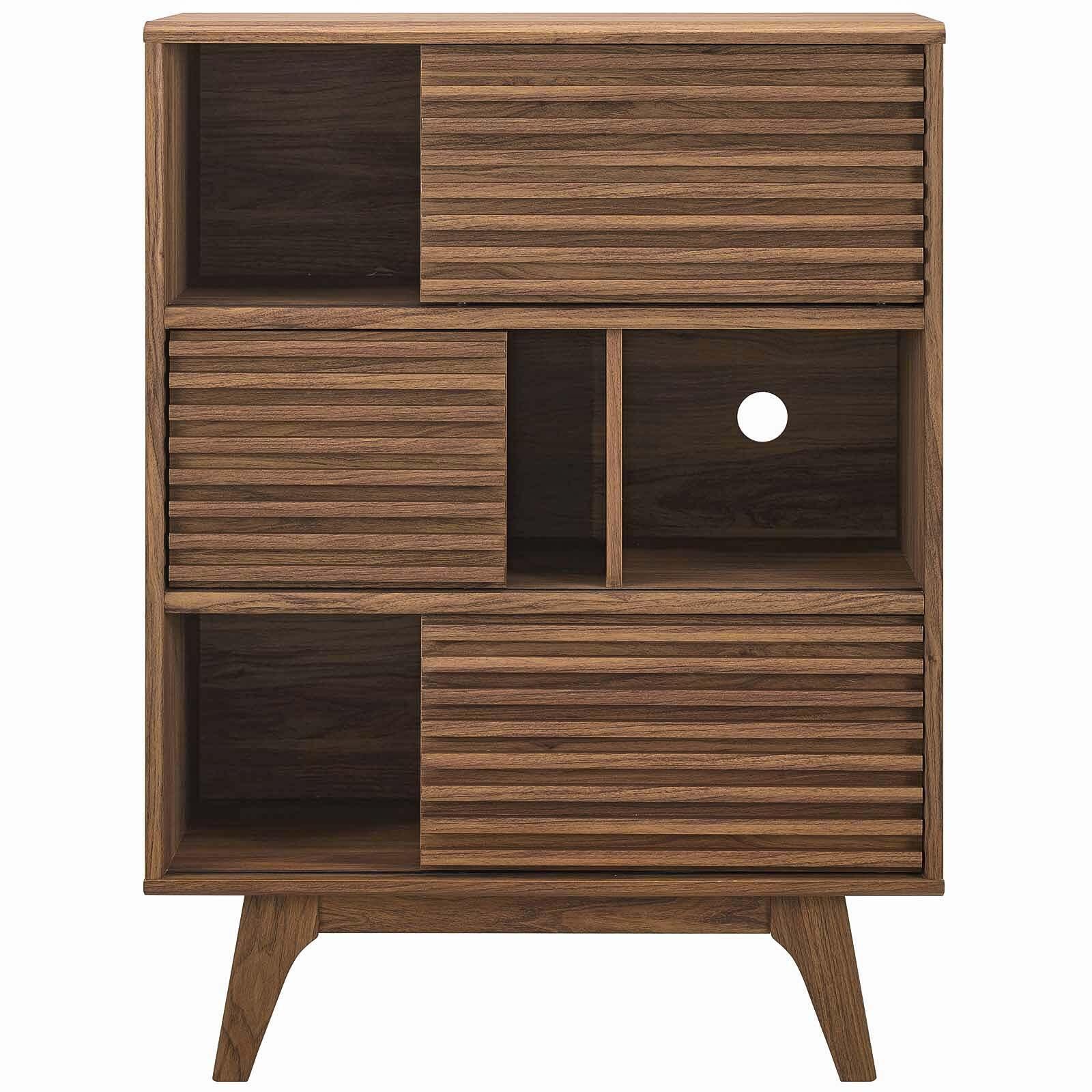 Modway Render Render 3-Tier Display Storage Cabinet Stand, , large