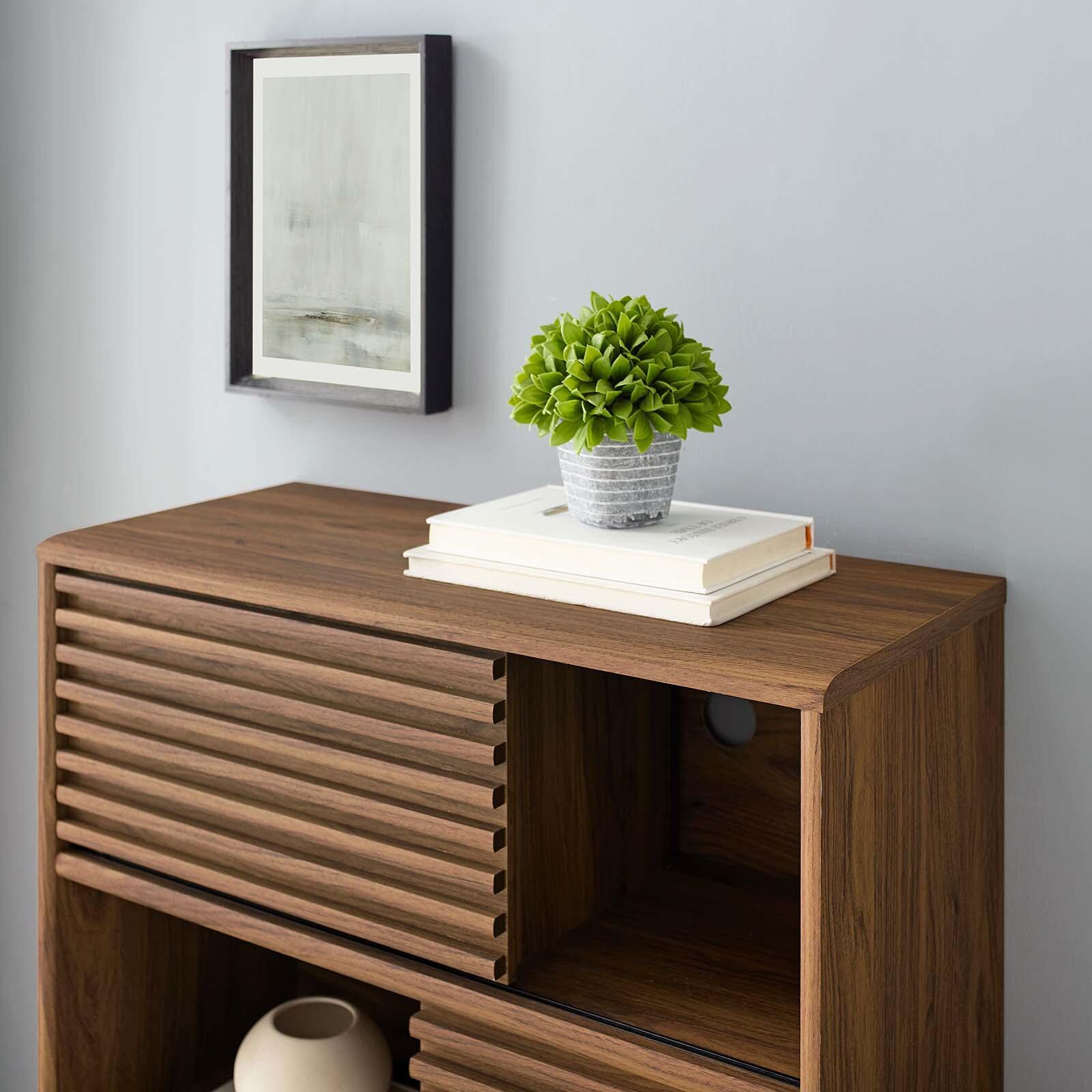 Modway Render Render 3-Tier Display Storage Cabinet Stand, , large
