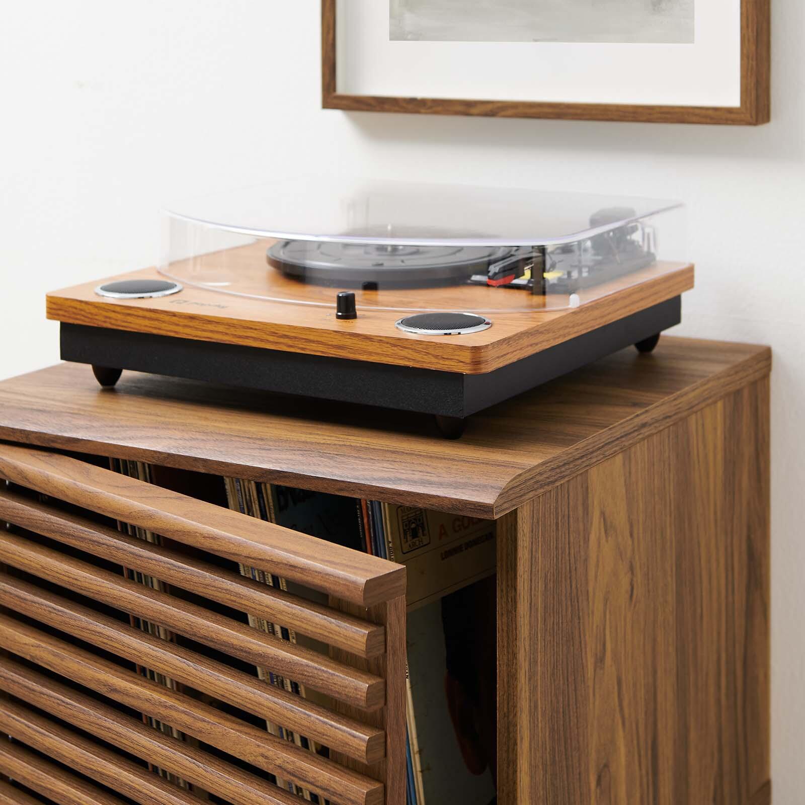Modway Render Render Vinyl Record Display Stand, , large