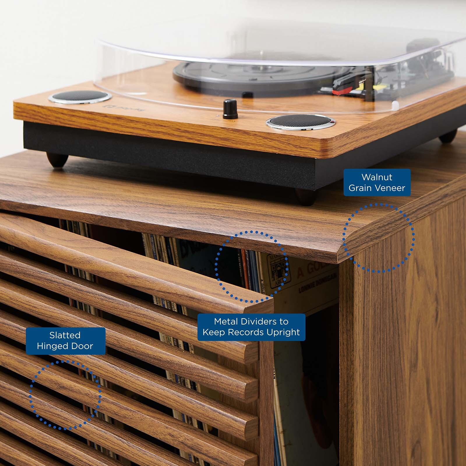 Modway Render Render Vinyl Record Display Stand, , large