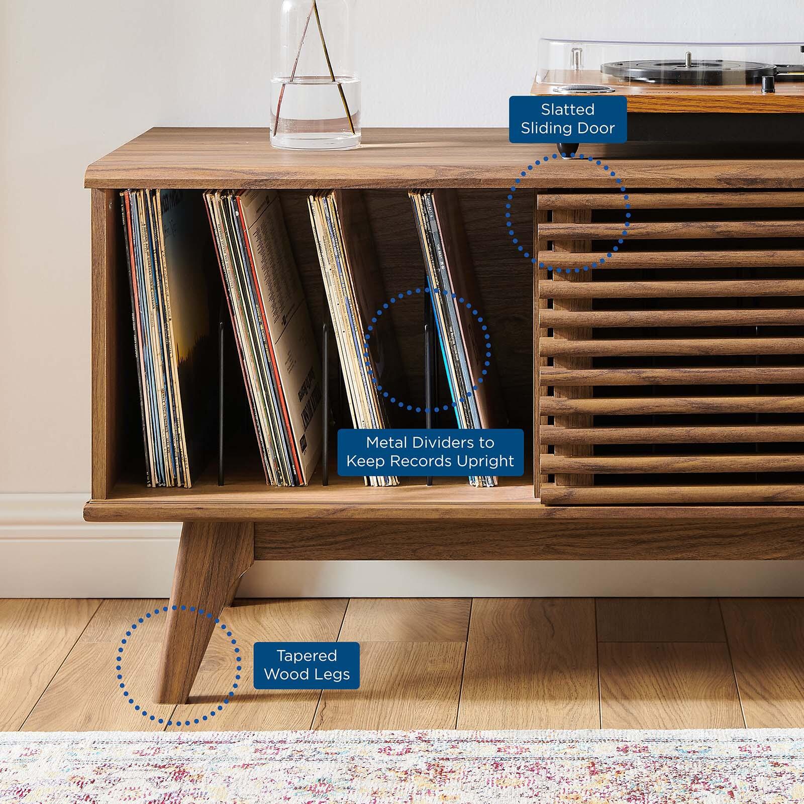 Modway Render Render Vinyl Record Display Stand, , large