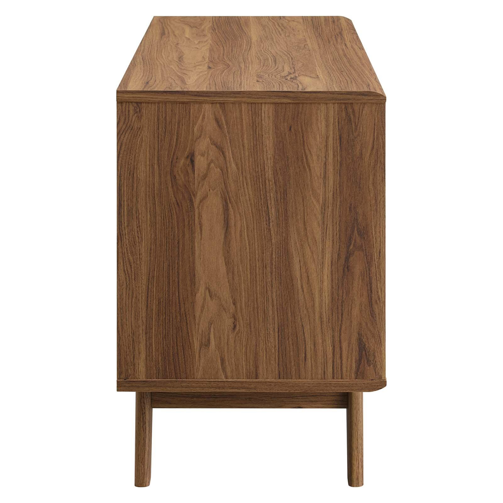 Modway Render 2-Drawer Vinyl Record Display Stand, , large