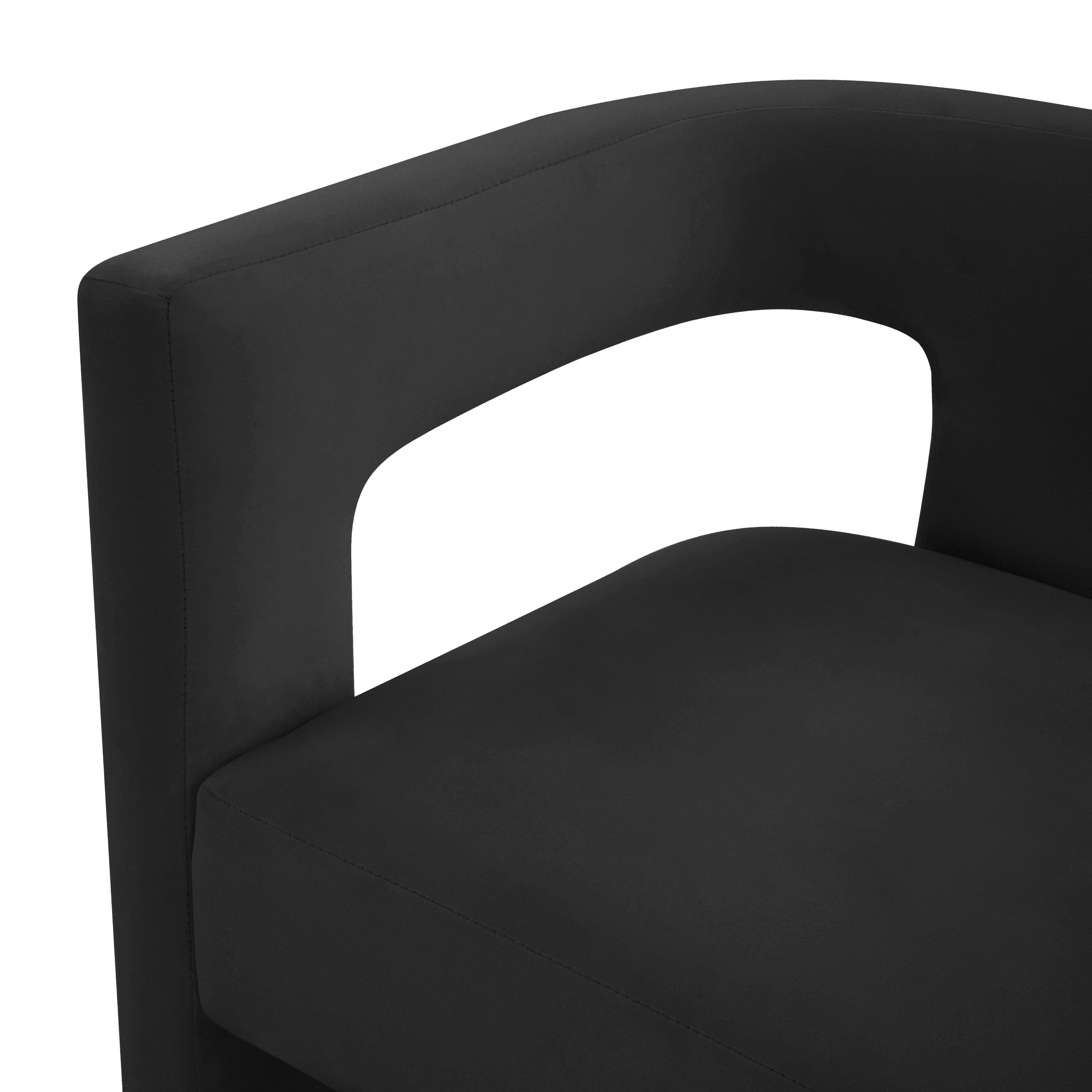 TOV Furniture Sloane  Chair, Black, large
