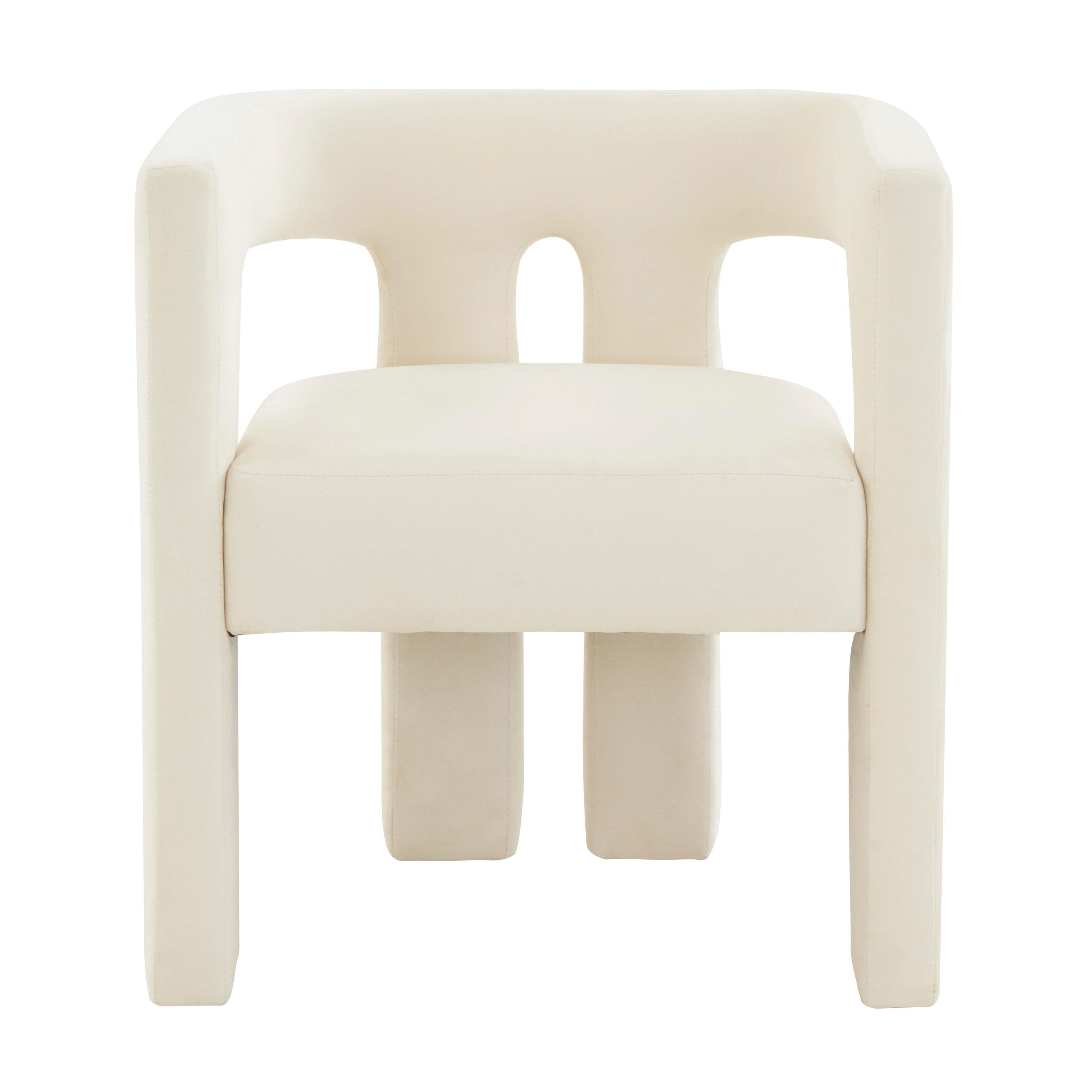 TOV Furniture Sloane Chair, Cream, large