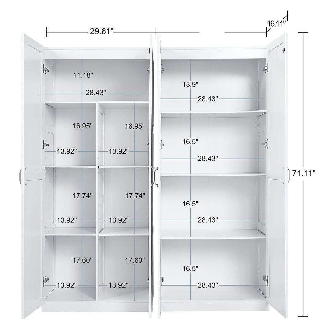 Hopkins Storage Closet 4.0 (Set of 2) | Ashley