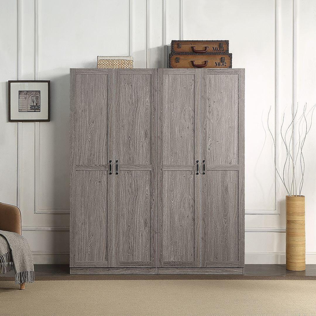 Hopkins Storage Closet 4.0 (Set of 2), Gray, rollover