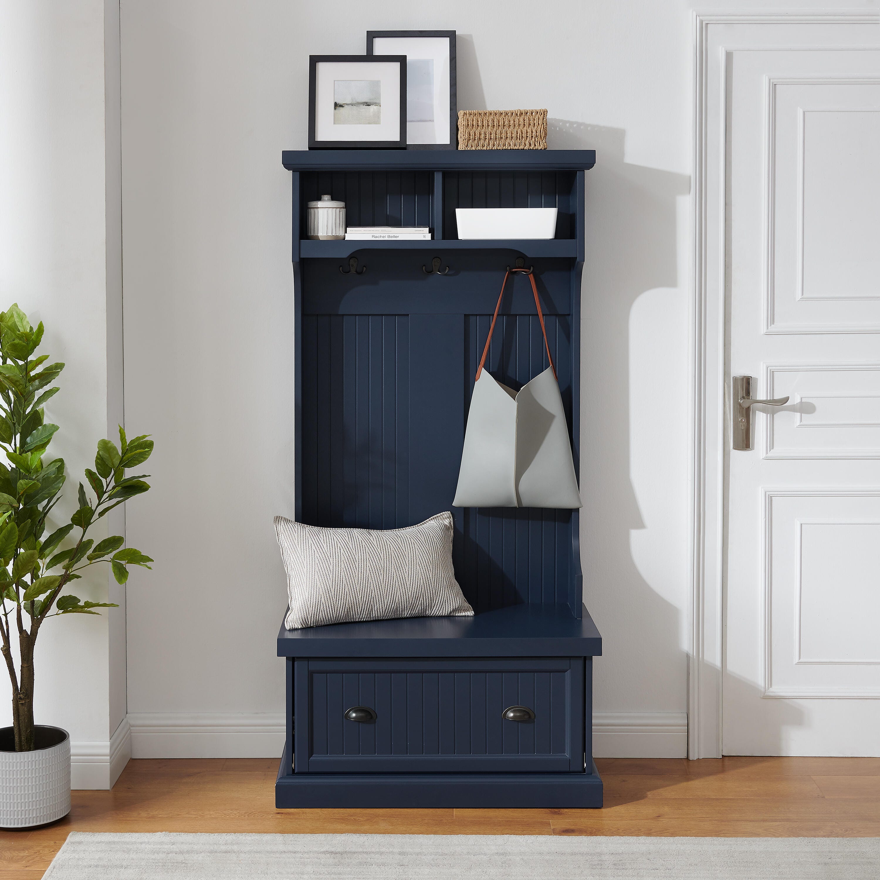 Crosley Furniture Shoreline Hall Tree, , large