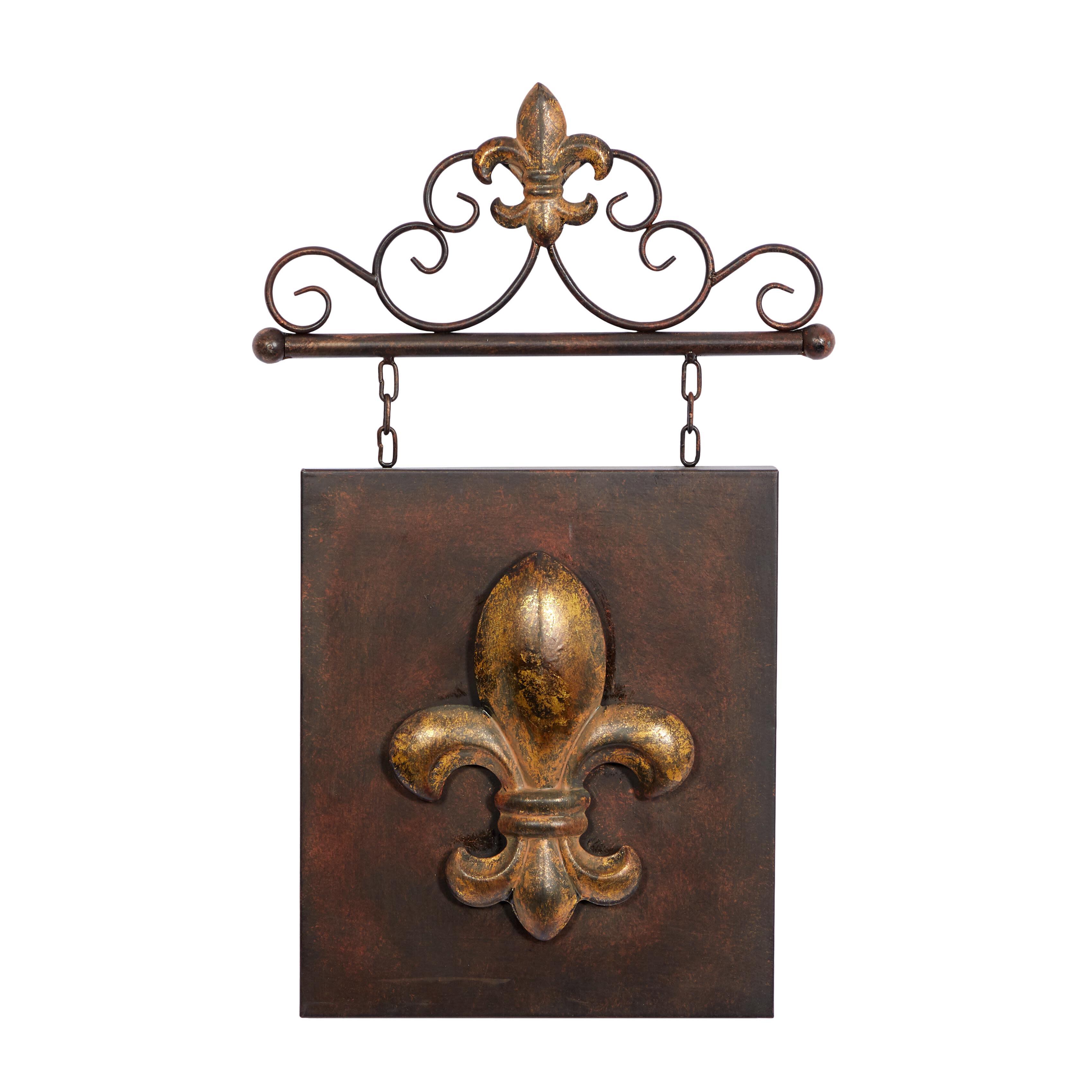 Bayberry Lane Fleur De Lis Wall Decor, , large