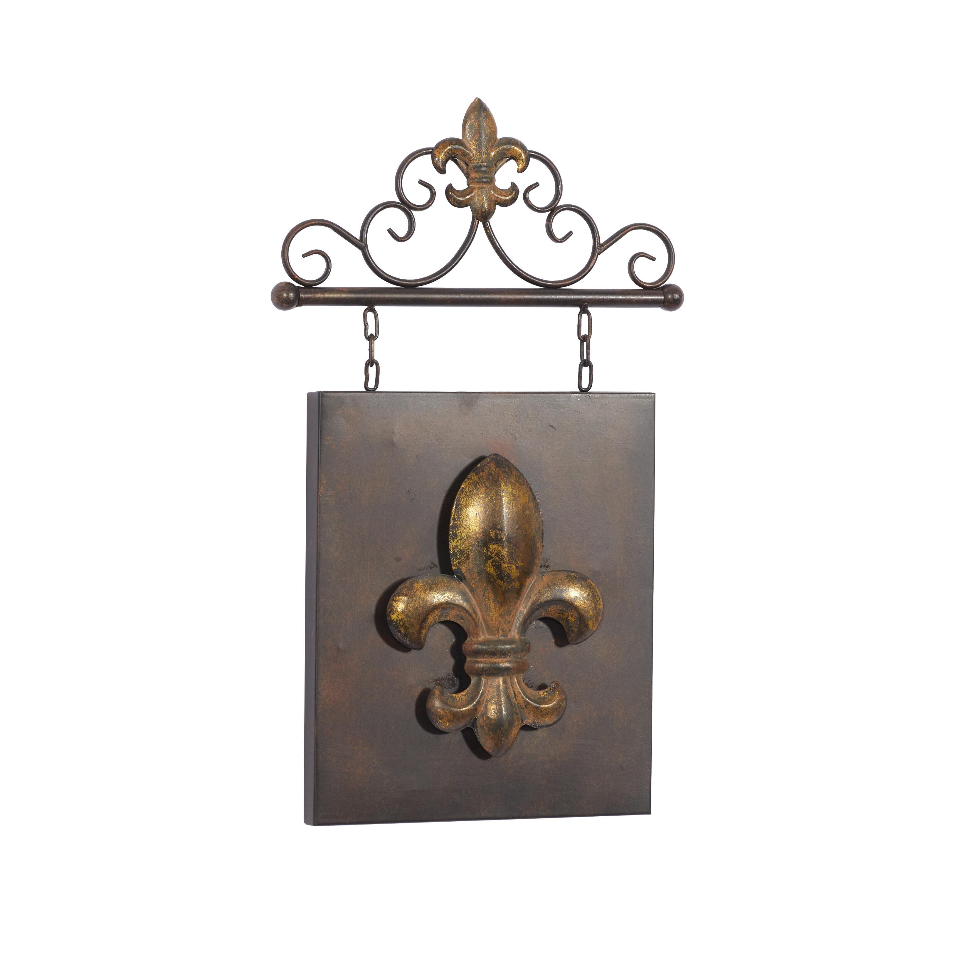 Bayberry Lane Fleur De Lis Wall Decor, , large