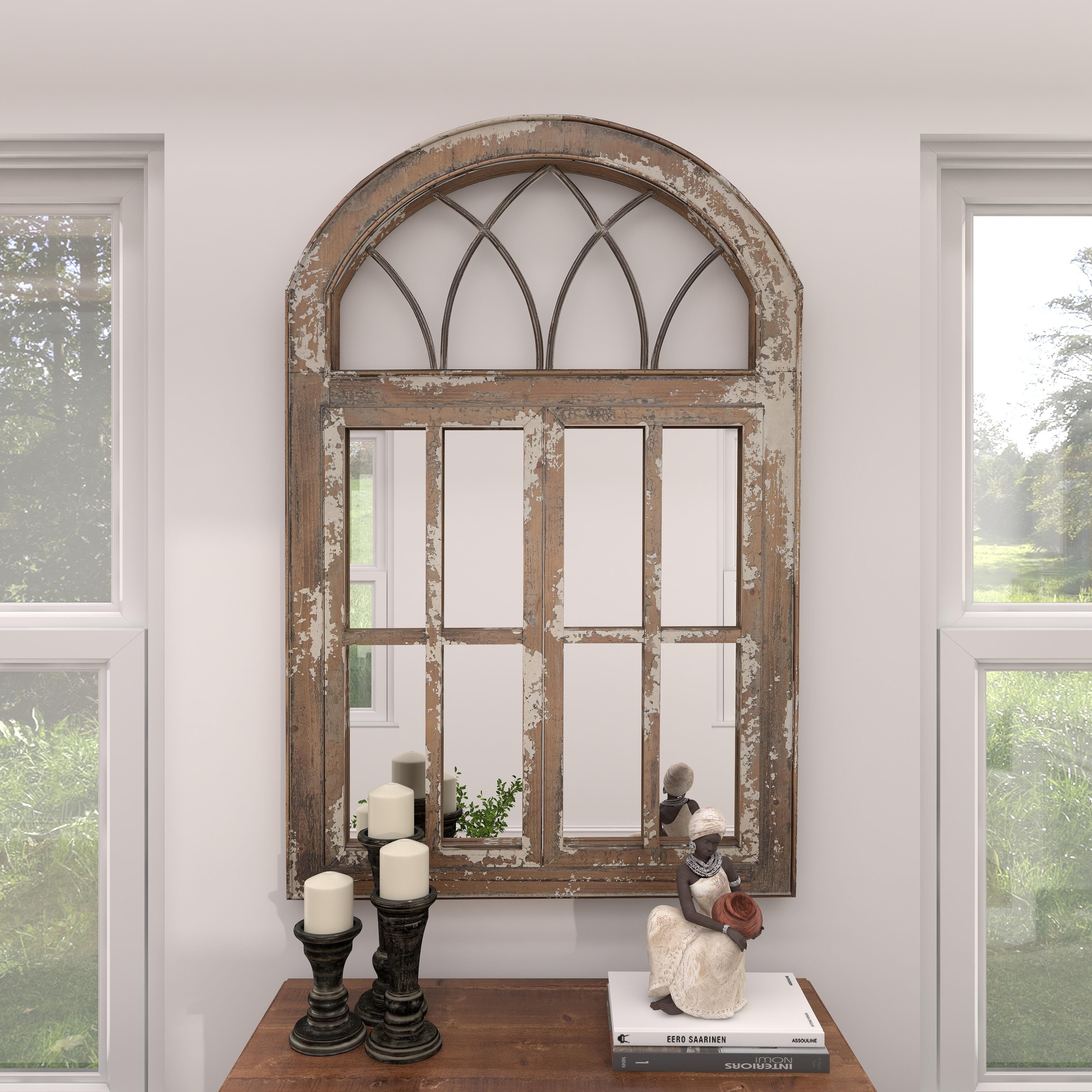 Bayberry Lane Arched Wall Mirror, , large