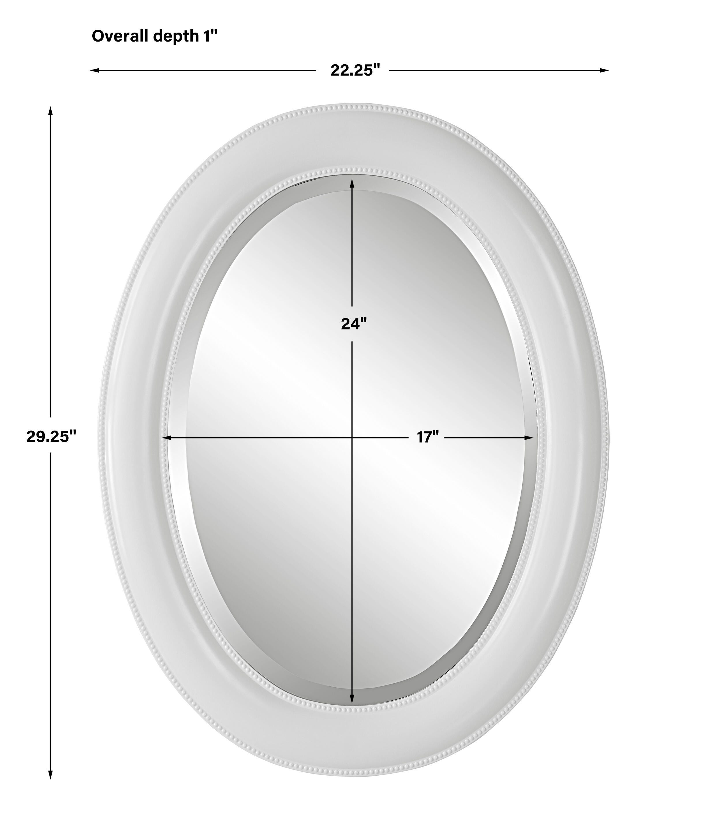Salt & Light Oval Mirror, , large