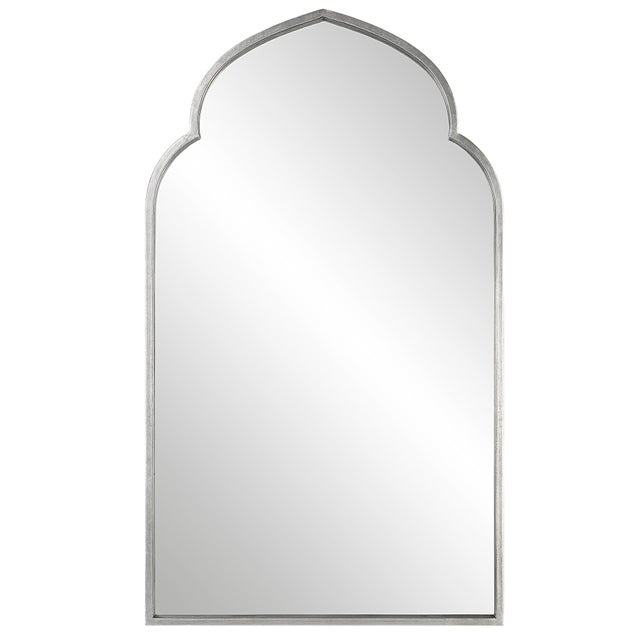 Exalted Living Moroccan Mirror, Gray