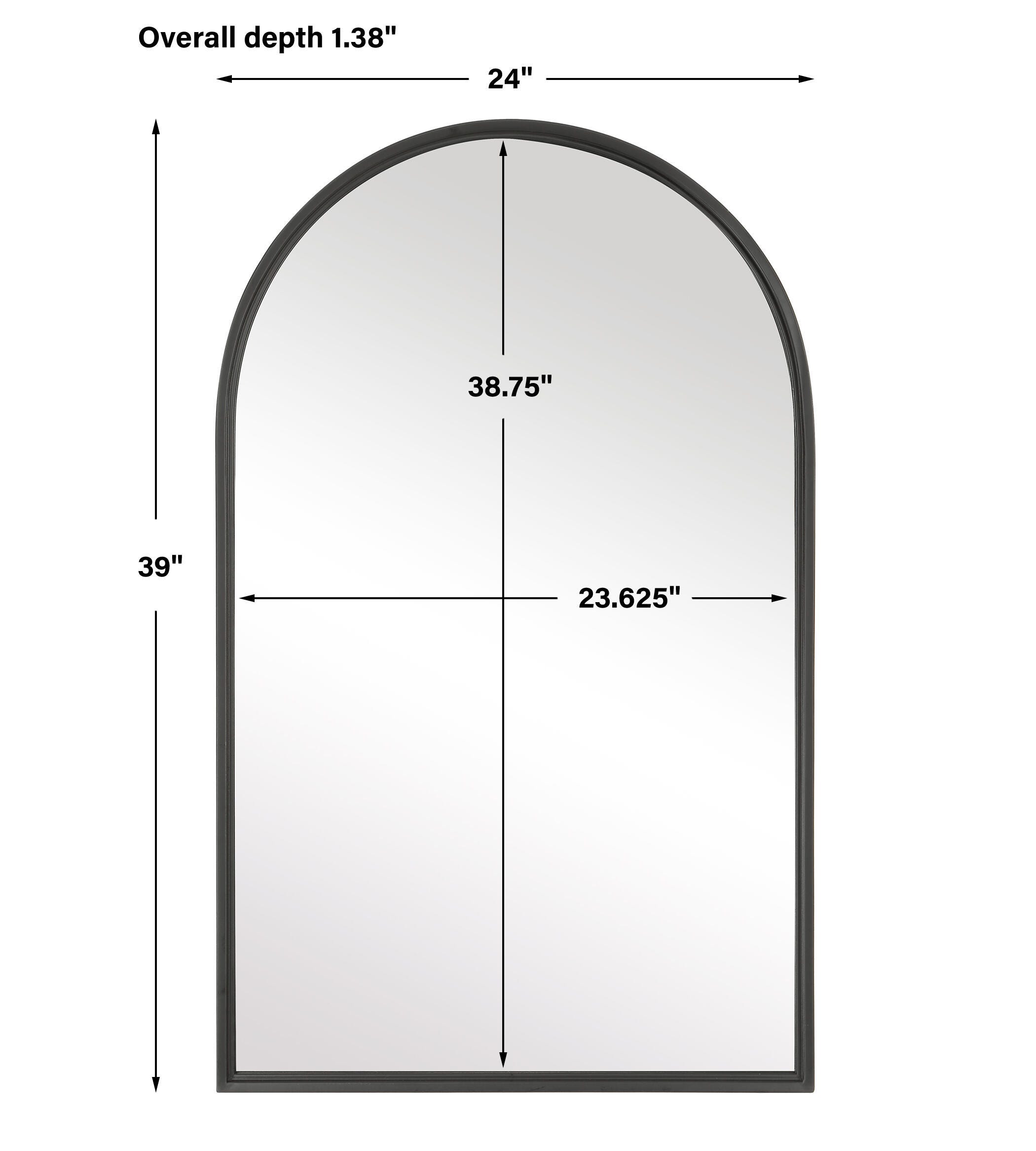 Salt & Light Curved Mirror, , large