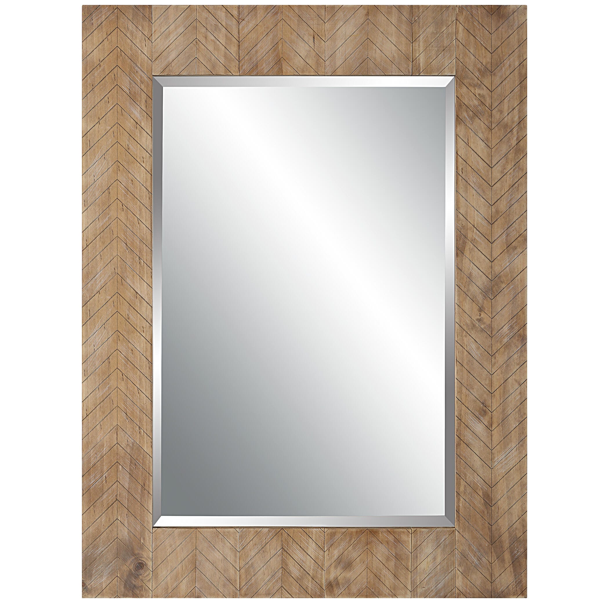 Salt & Light Natural Mirror, , large