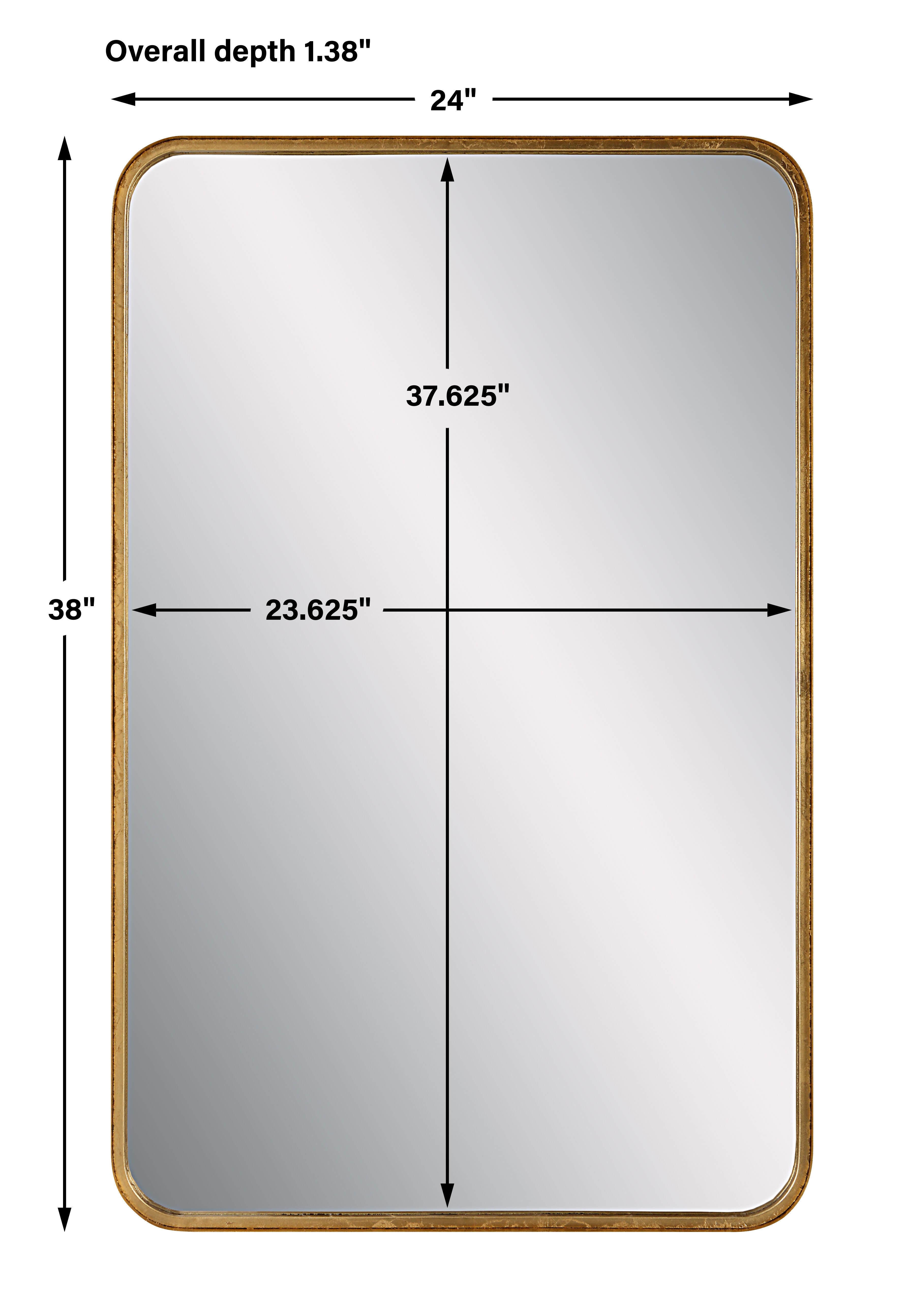Salt & Light Rounded Mirror, , large