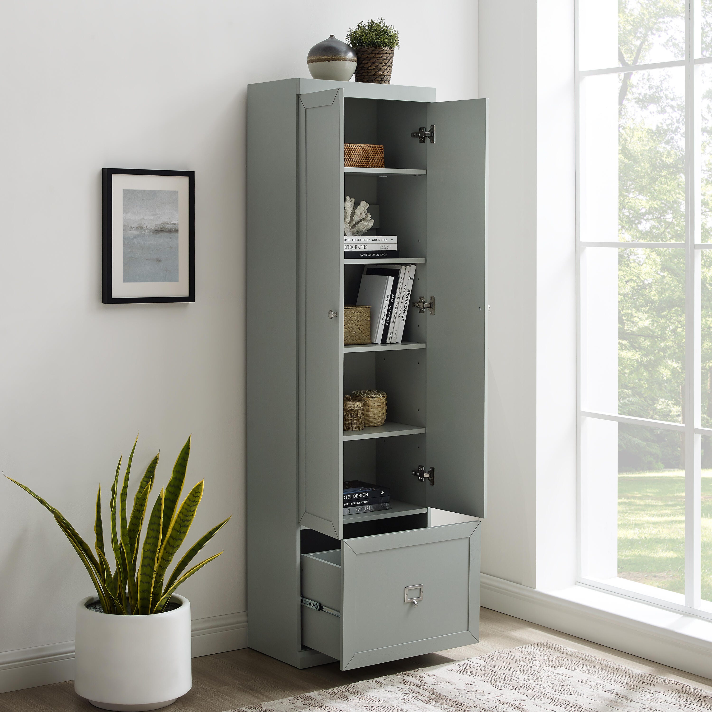 Harper Convertible Pantry Closet, , large
