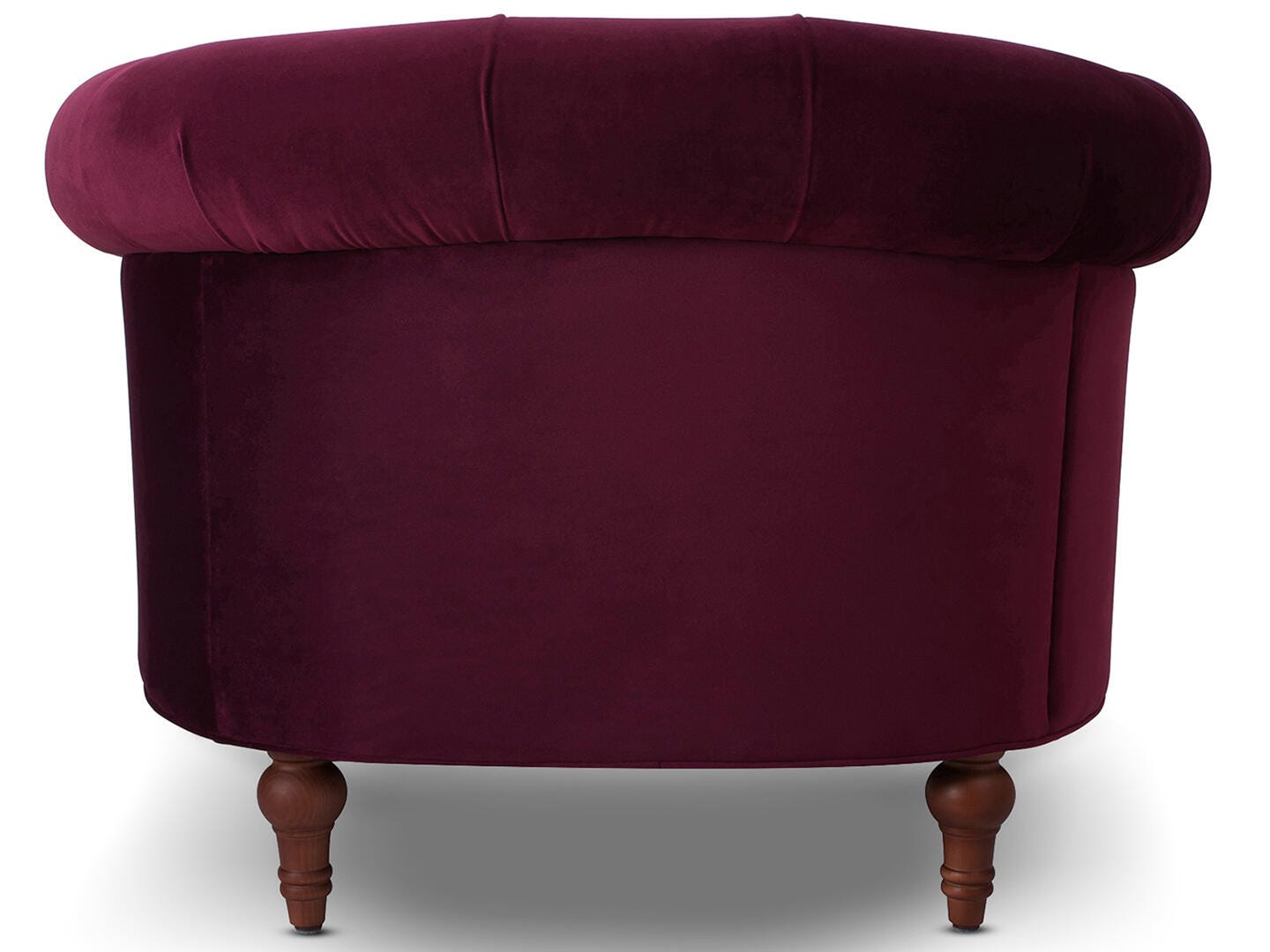 Jennifer Taylor Home La Rosa Tufted Accent Chair, Burgundy, large