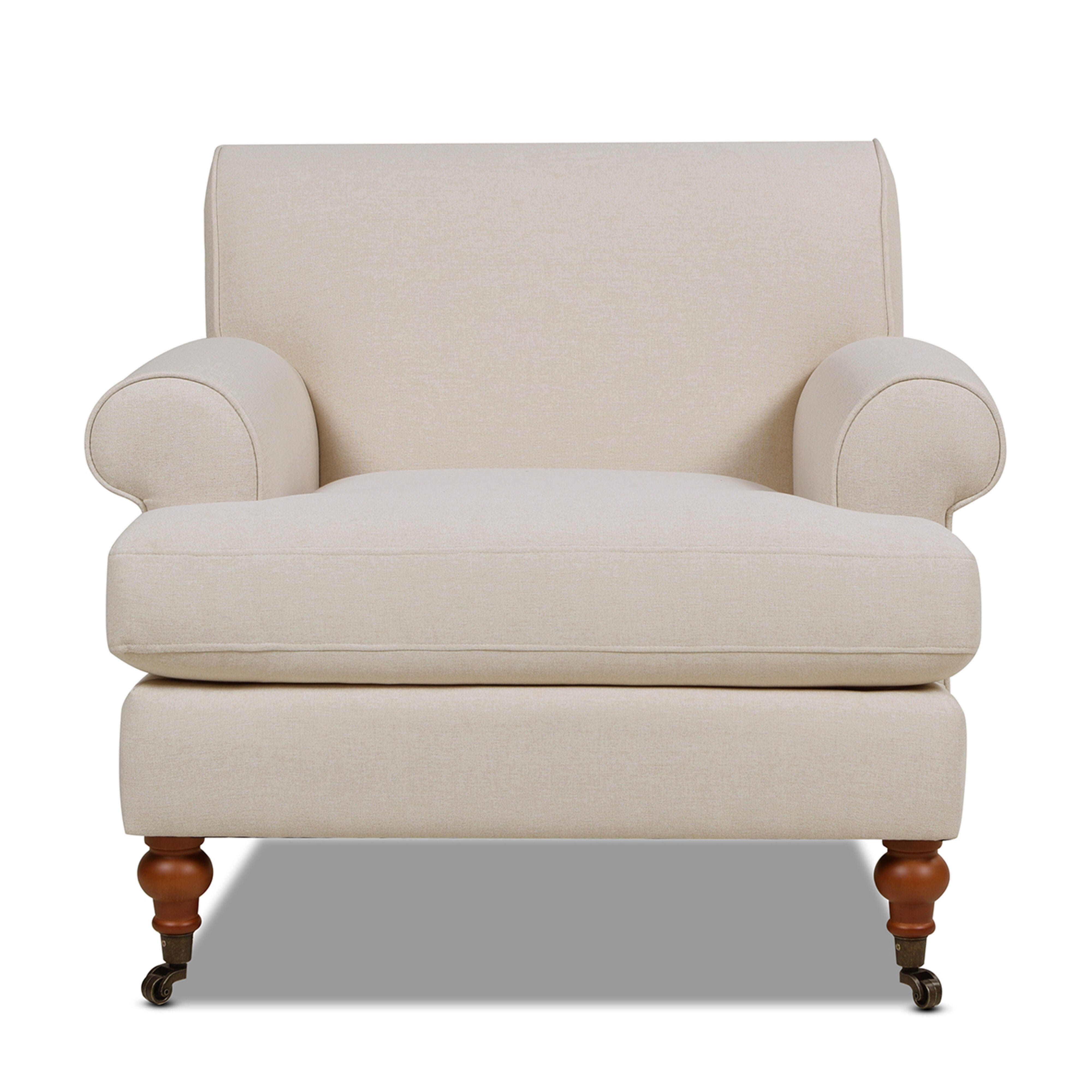 Jennifer Taylor Home Alana Alana Lawson Accent Arm Chair, Sky Neutral Beige, large