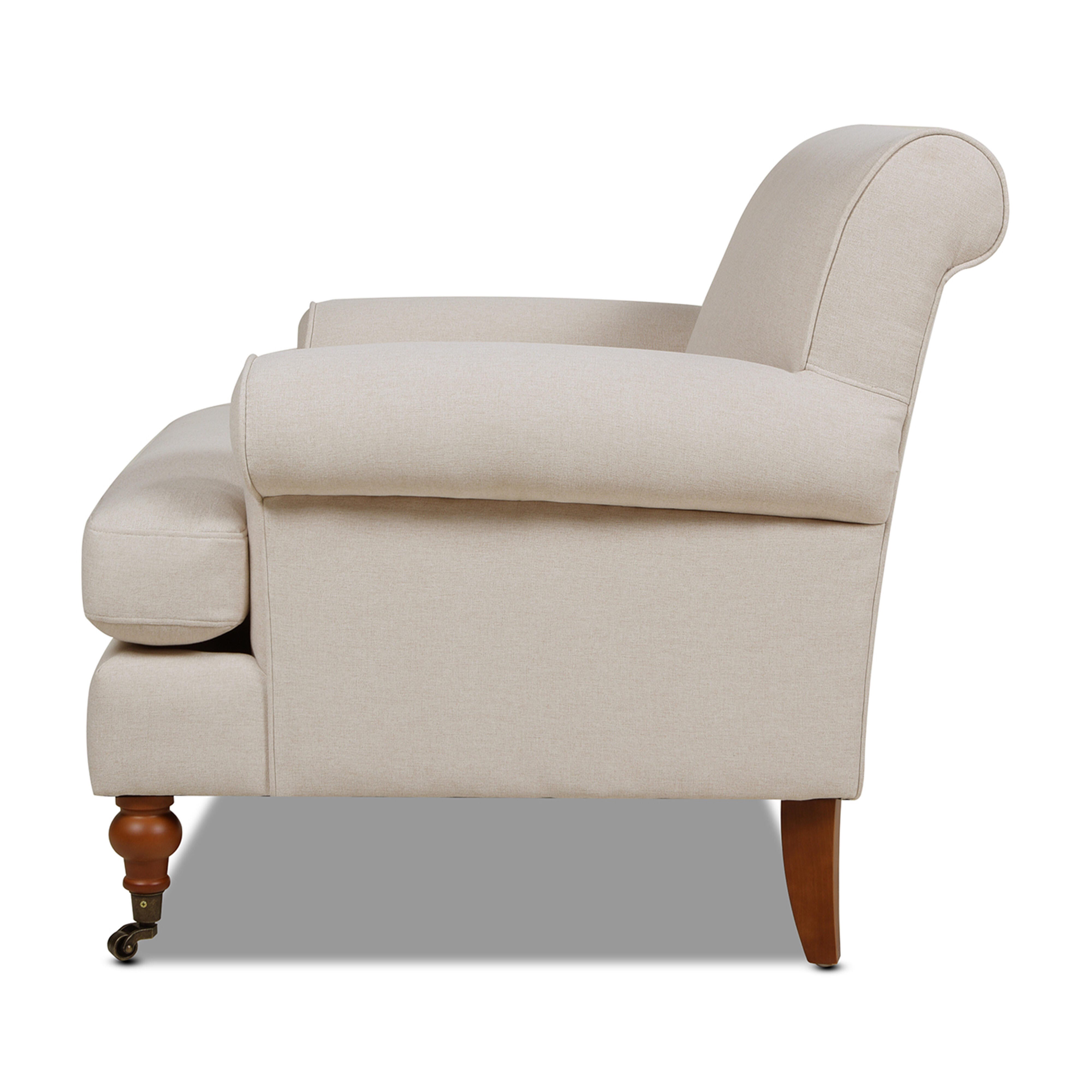 Jennifer Taylor Home Alana Alana Lawson Accent Arm Chair, Sky Neutral Beige, large