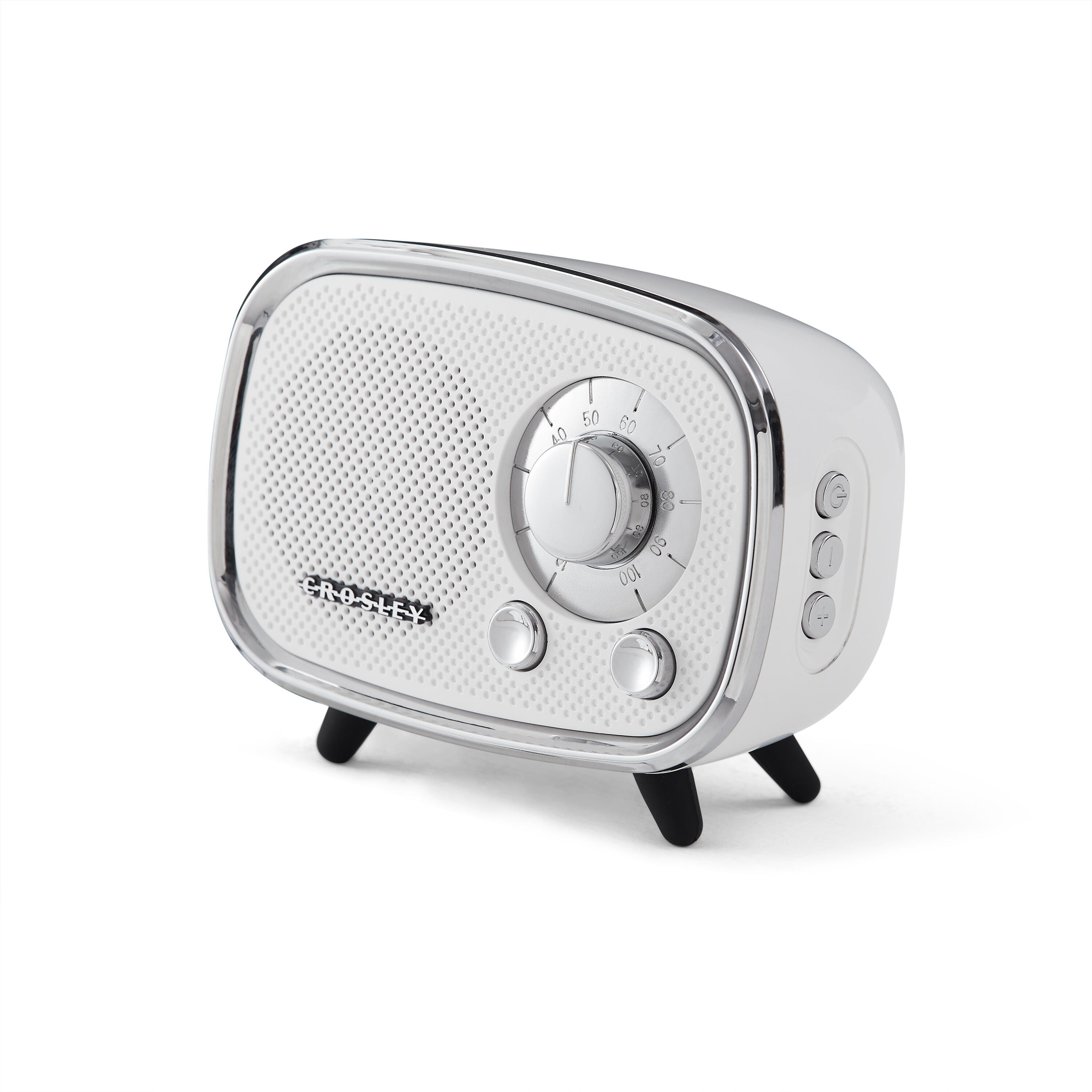 Crosley Rondo Bluetooth Speaker, White, large