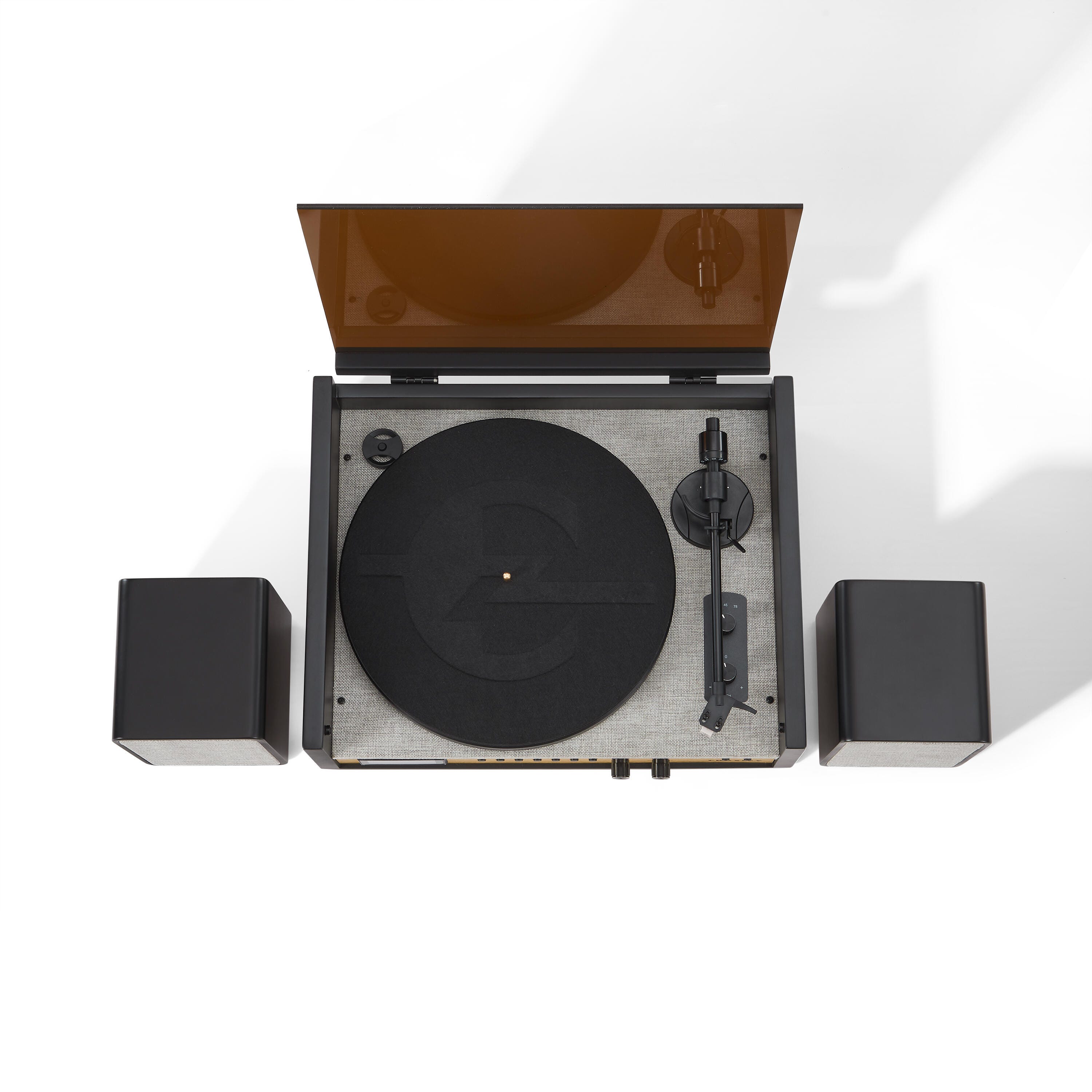 Coda Shelf System, Black/Brown, large