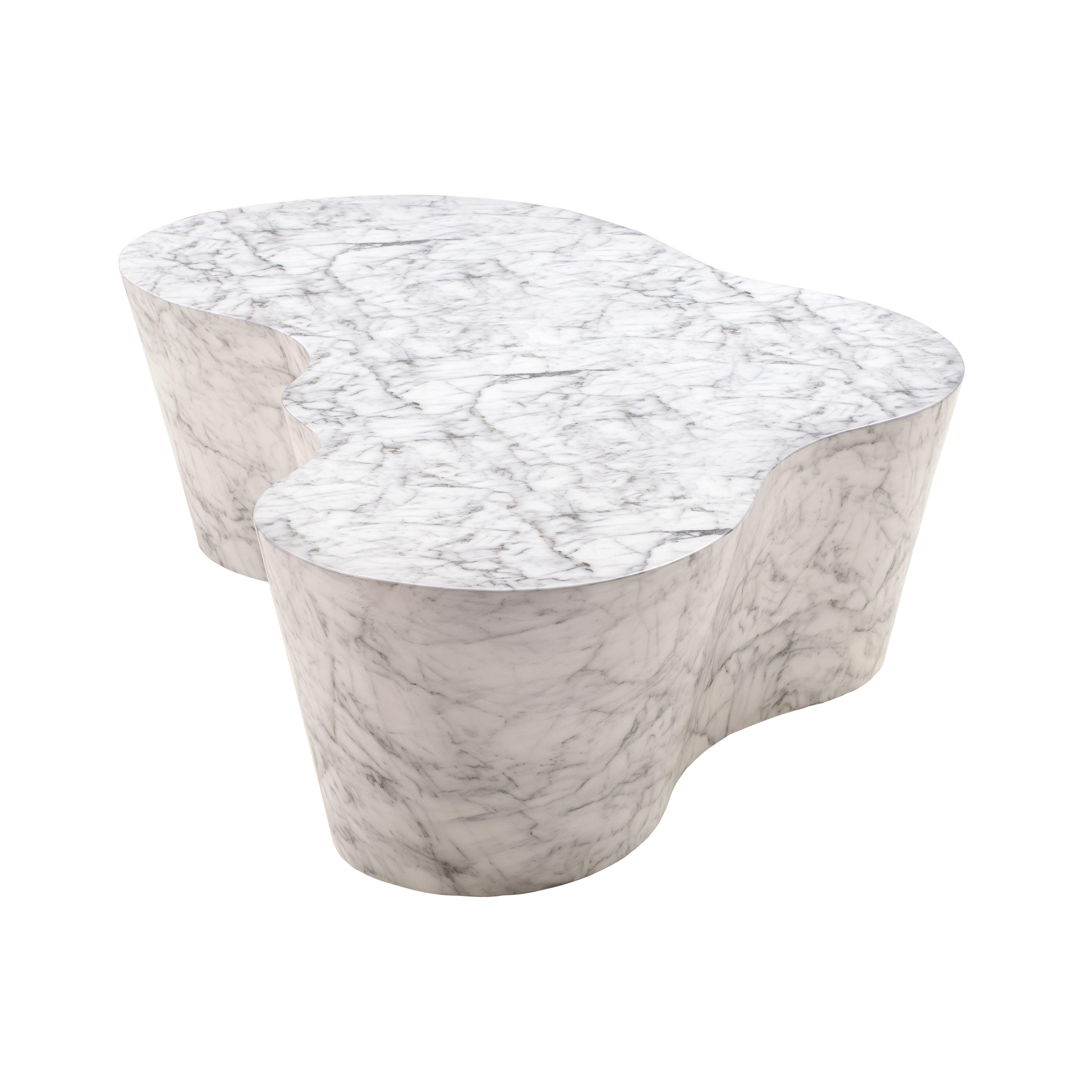 TOV Furniture Slab Marble Coffee Table, , large