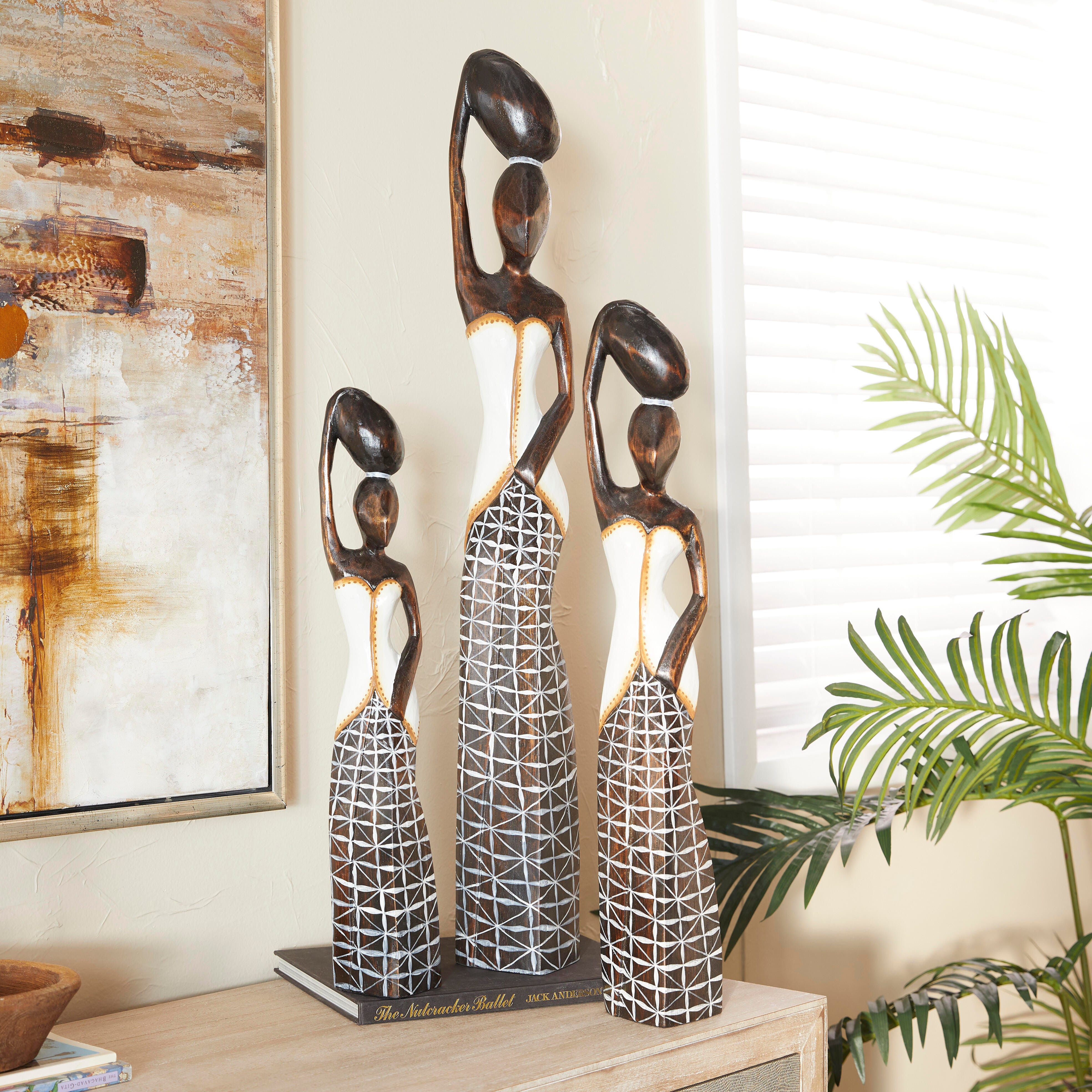 Bayberry Lane African Women Sculpture Set | Ashley