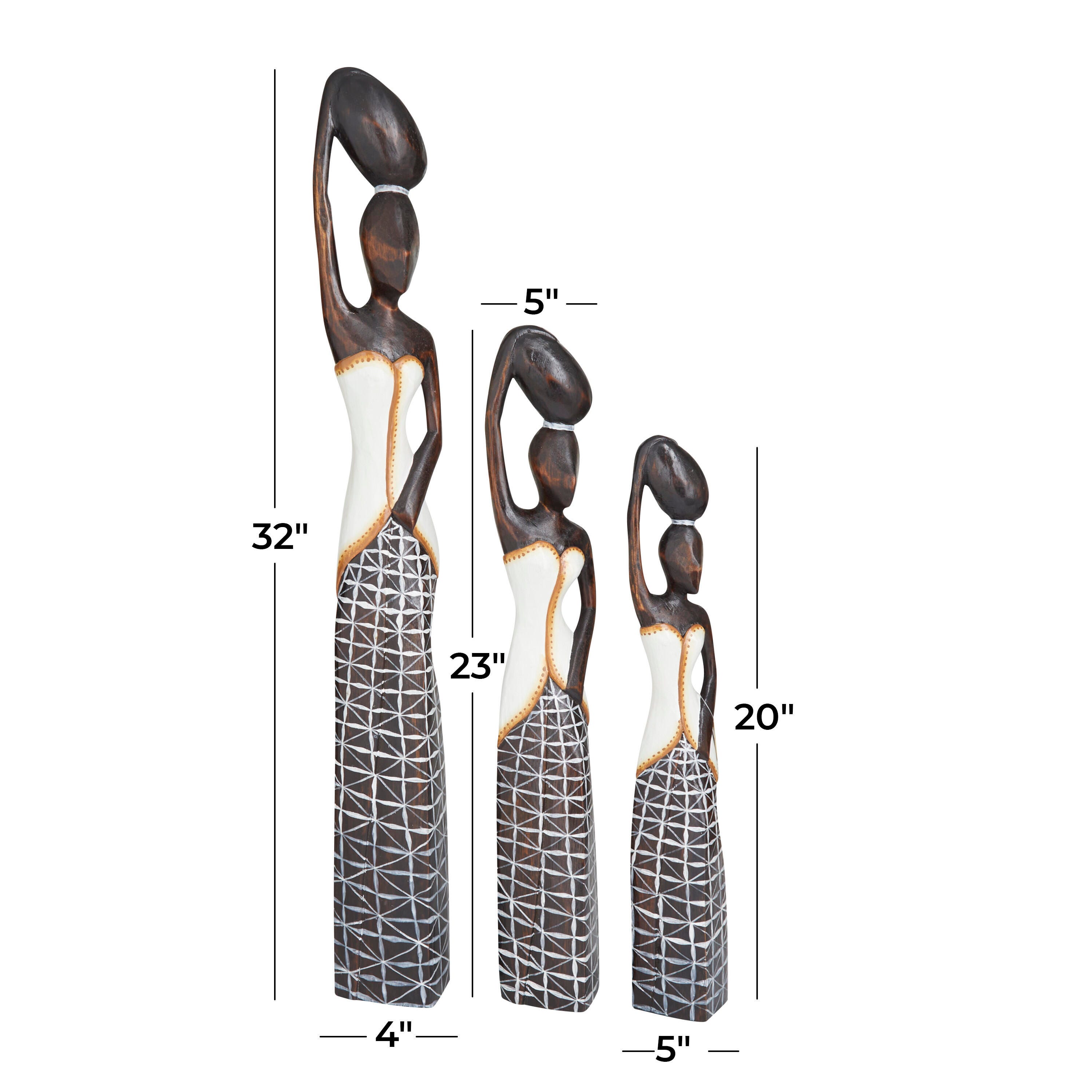 Bayberry Lane African Women Sculpture Set | Ashley