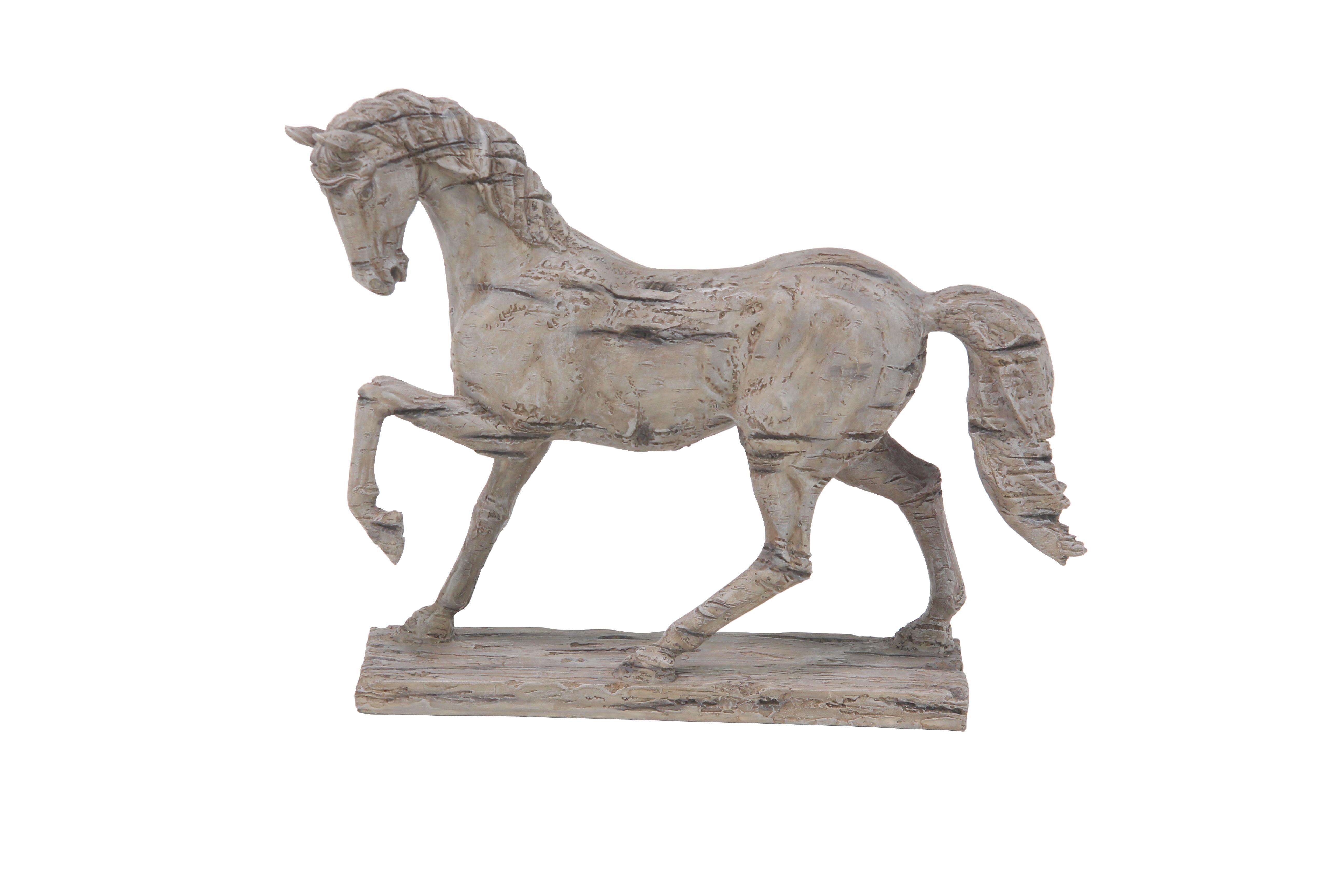 Bayberry Lane Horse Prancing Sculpture, , large
