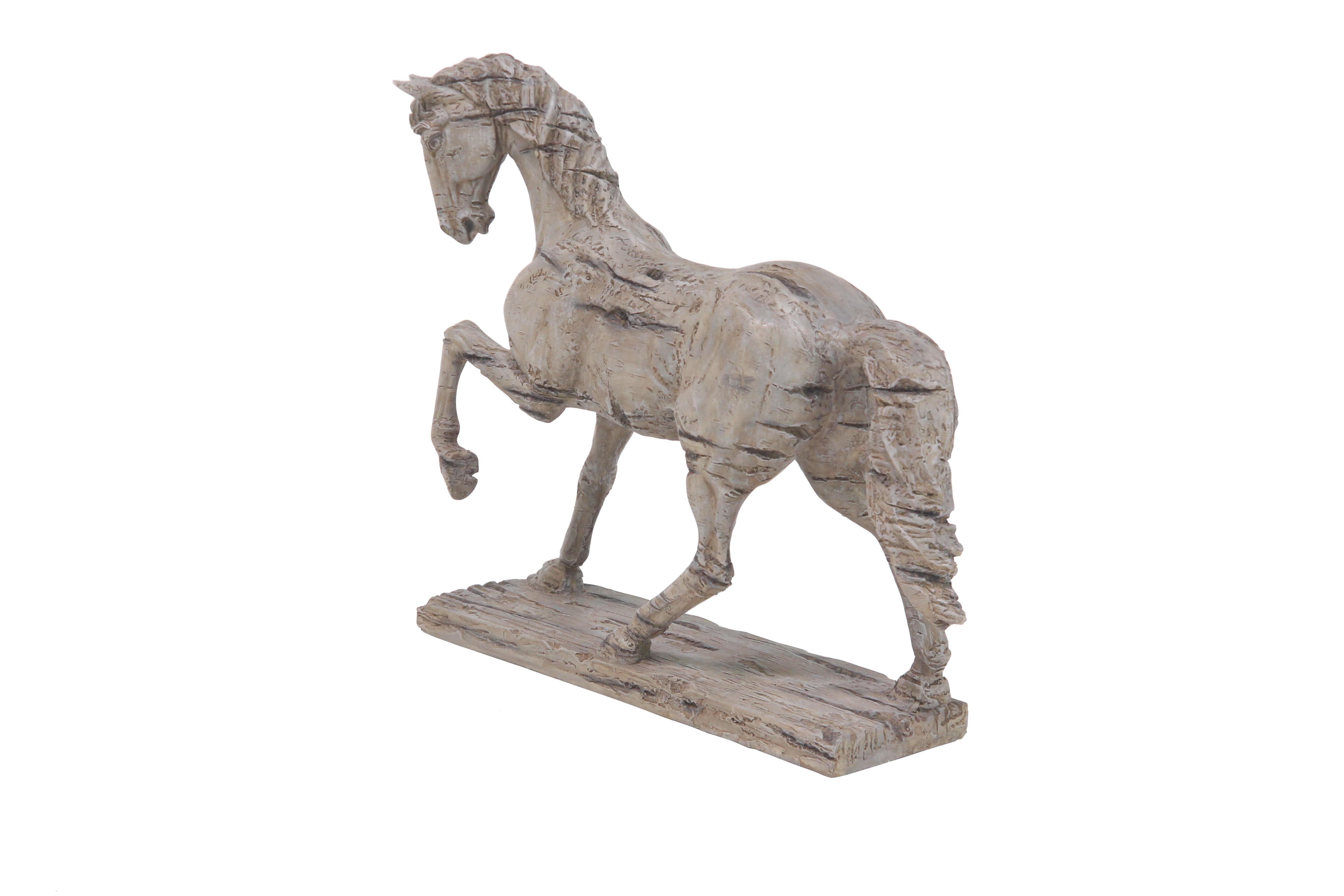 Bayberry Lane Horse Prancing Sculpture, , large