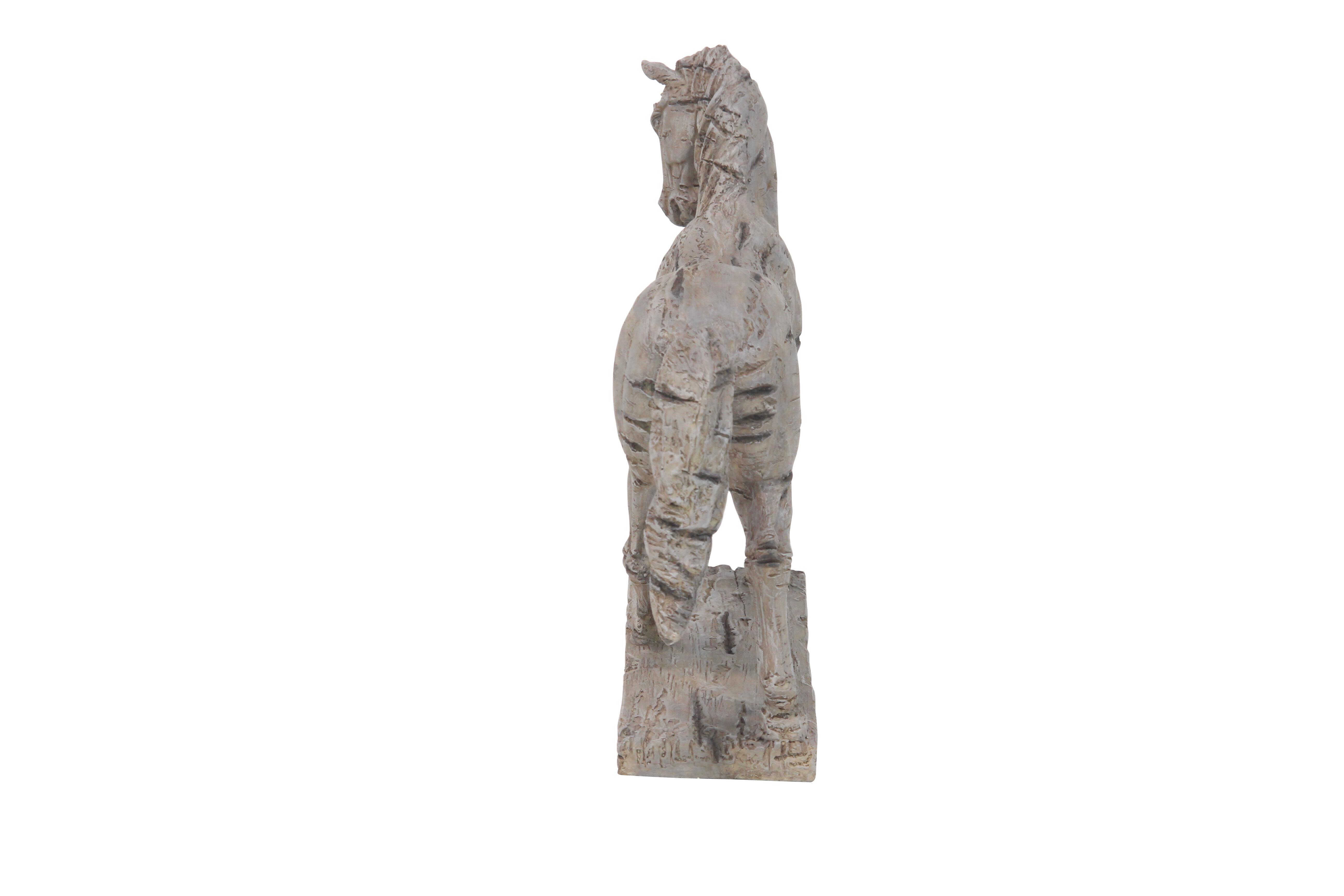 Bayberry Lane Horse Prancing Sculpture, , large