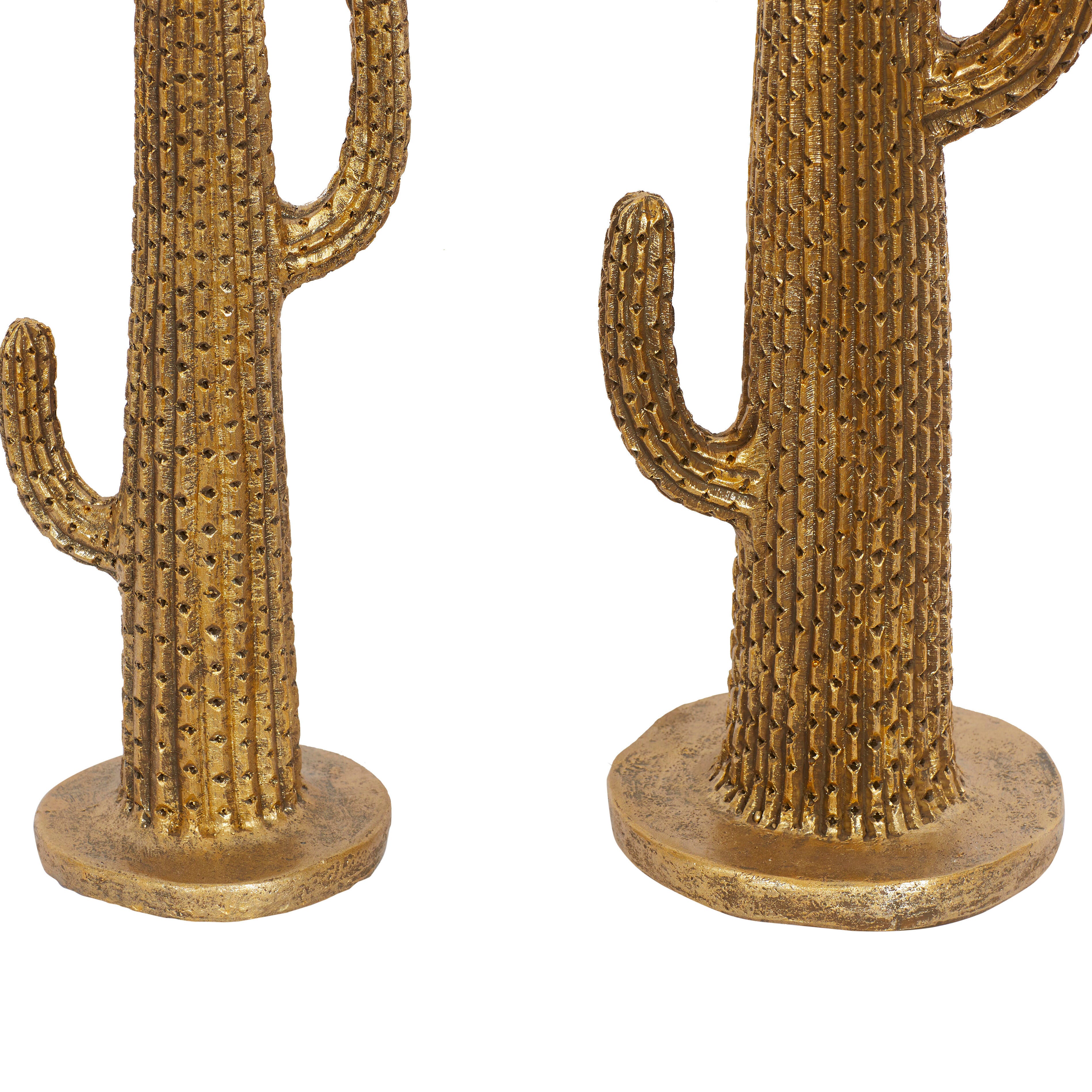 Bayberry Lane Cactus Sculpture (Set of 2), , large