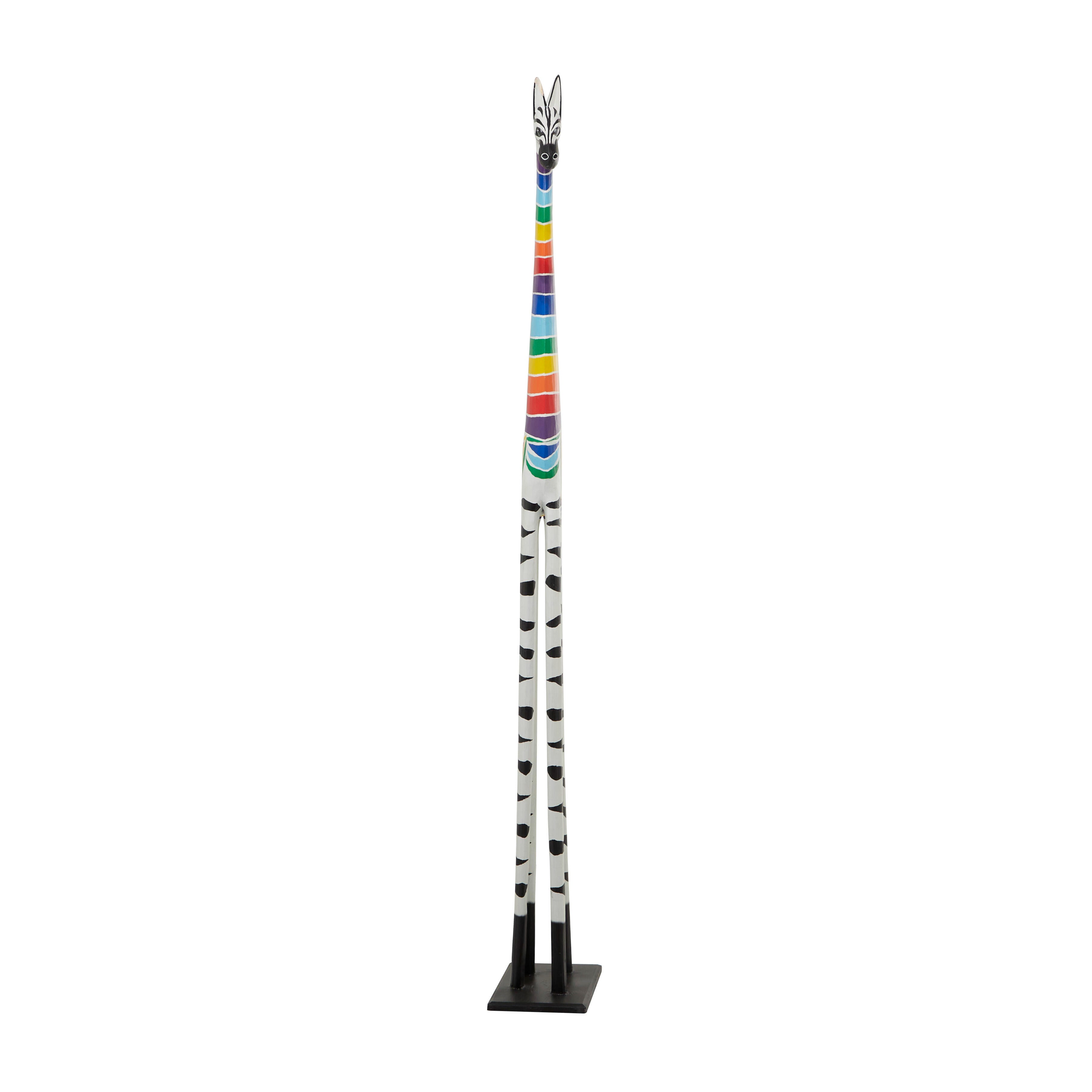 Bayberry Lane Giraffe Sculpture, Multi, large