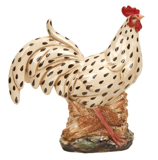 Bayberry Lane Indoor Outdoor Rooster Garden Sculpture