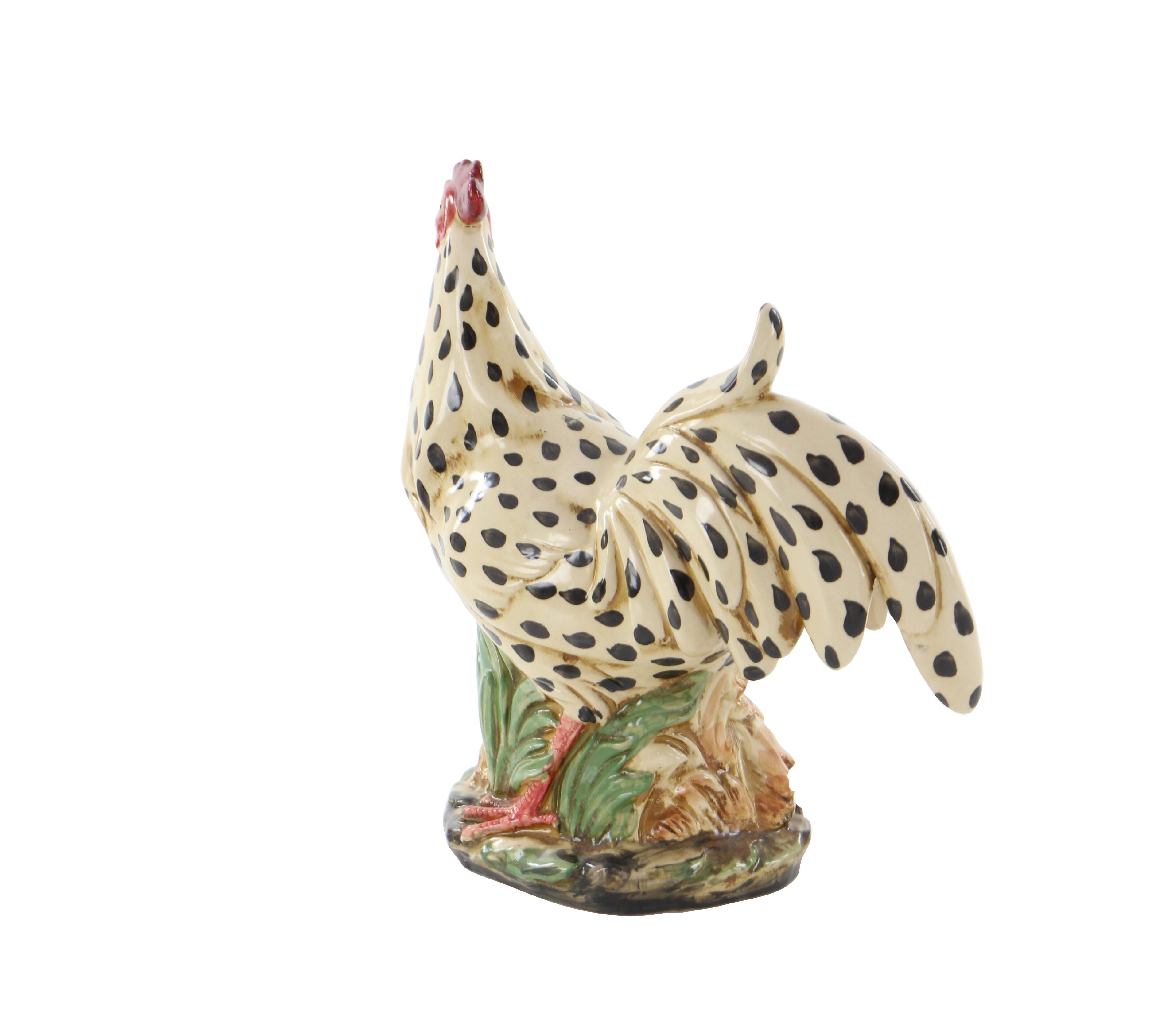 Bayberry Lane Indoor Outdoor Rooster Garden Sculpture, , large