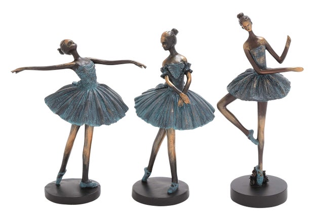 Bayberry Lane Assorted Dancer Sculpture (Set of 3)