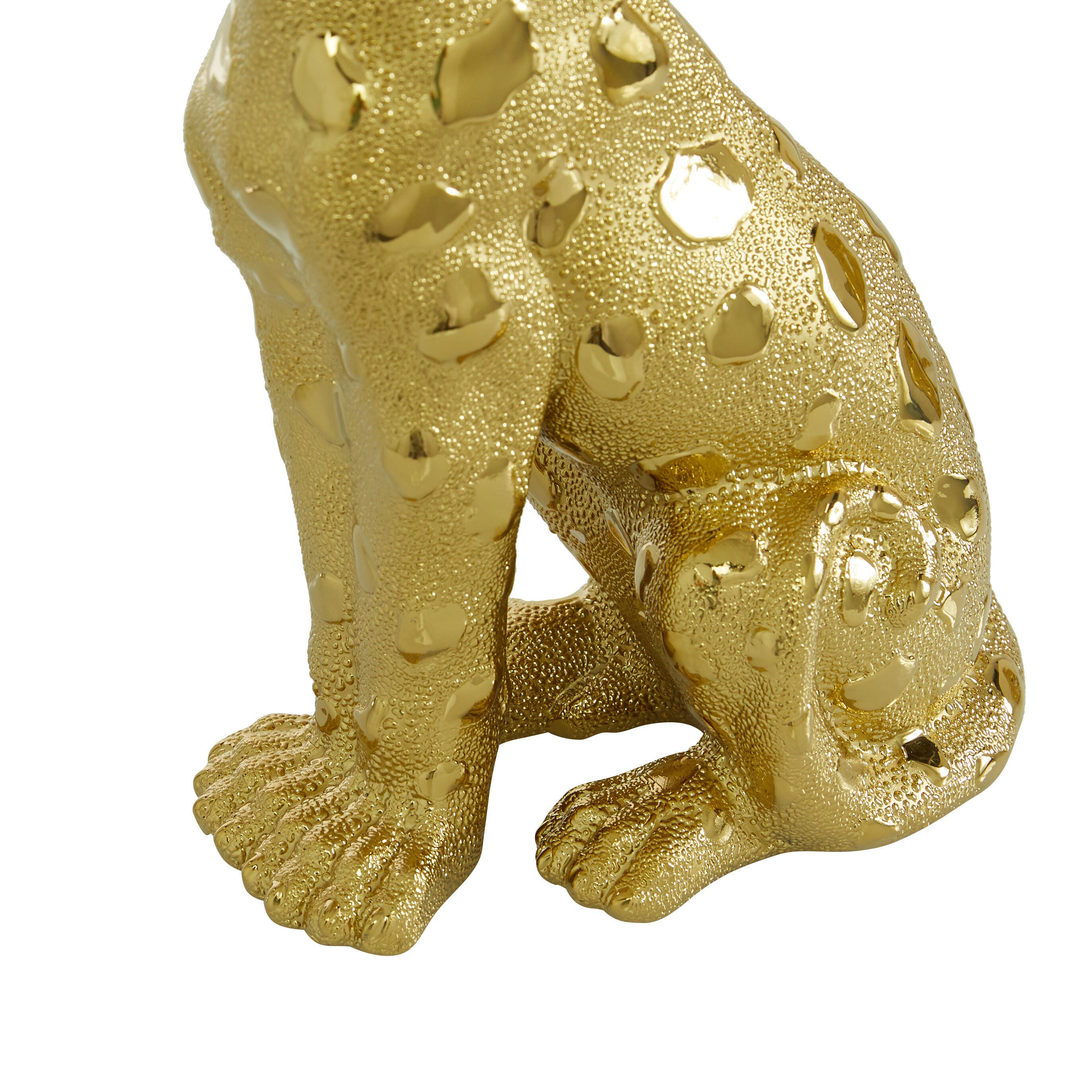 Bayberry Lane Set of 2 Glam Leopard Sculpture, , large